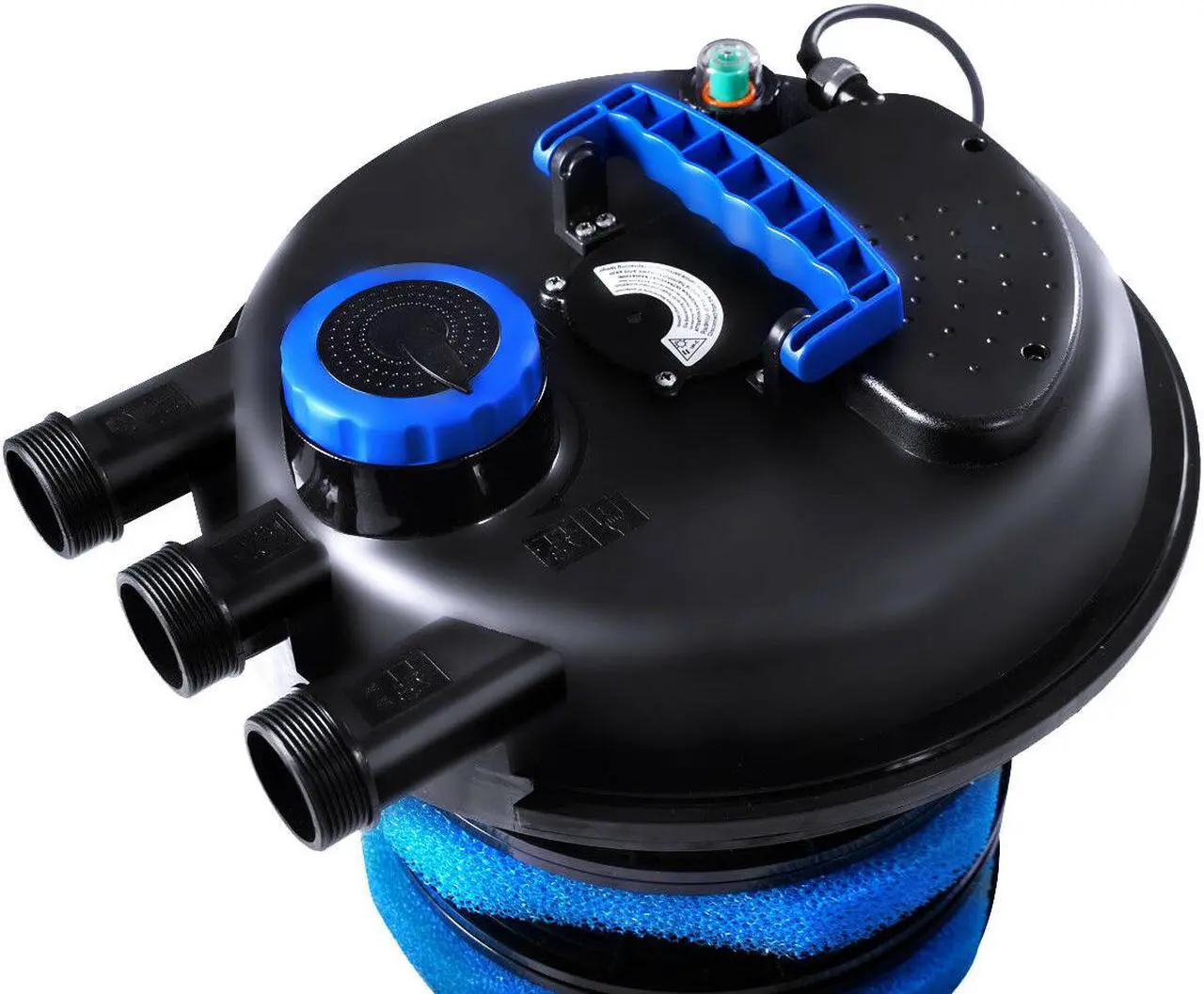 Alt view image 6 of 7 - Pond Pressure Bio Filter 4000GAL W/ 13W UV Sterilizer Light 10000L Koi Water