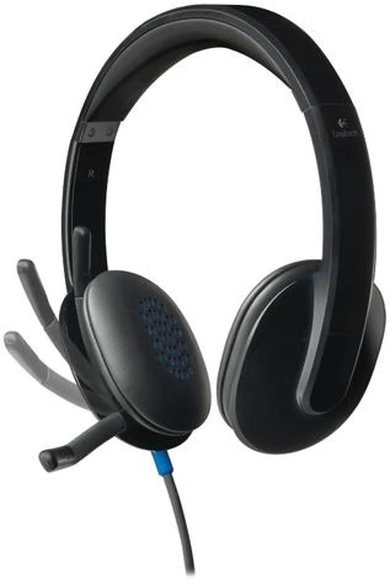 Alt view image 2 of 2 - Logitech H540 On Ear USB Headset Black