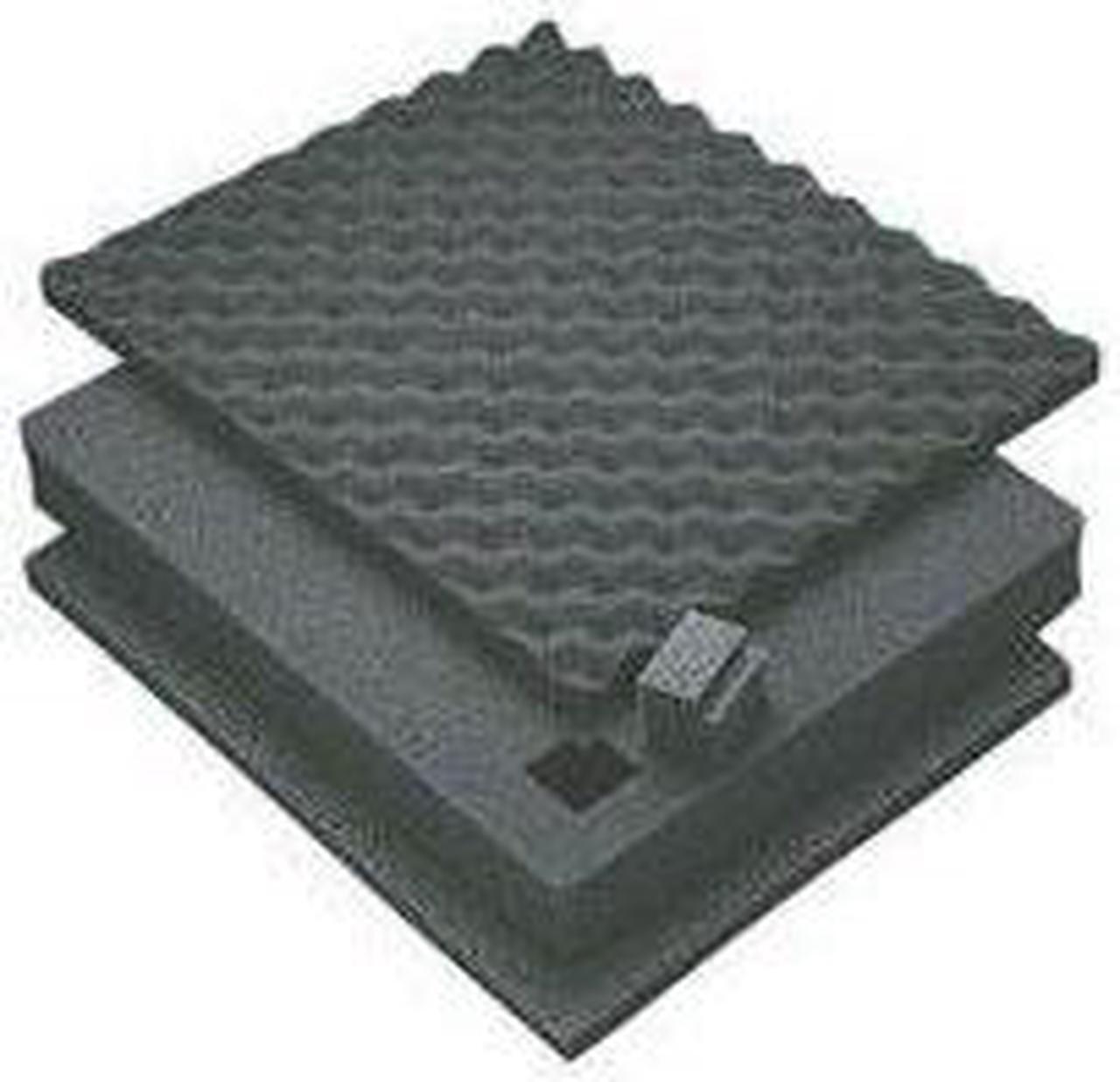 Alt view image 7 of 11 - Pelican 1450 3-Piece Replacement Pick N' Pluck Foam Set (Grey)