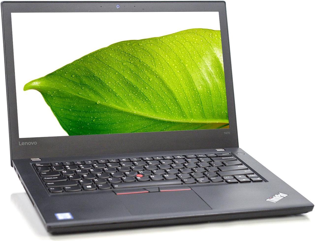 Lenovo ThinkPad T470 14" Laptop Core i5 32GB 256GB SSD 2.5" Integrated Graphics Win 10 Home 1 Yr Wty B v.WBA