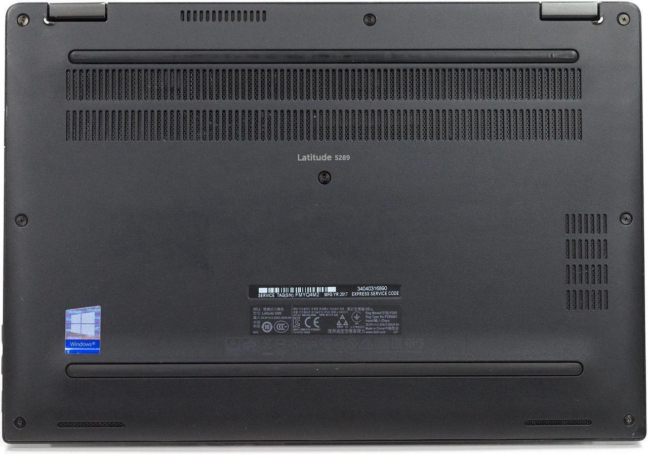 Alt view image 6 of 7 - Dell Latitude 5289 2IN1 12.5" Touch Screen Laptop Core i5 8GB 128GB SSD M.2 Integrated Graphics Win 10 Pro 1 Yr Wty B v.WCA
