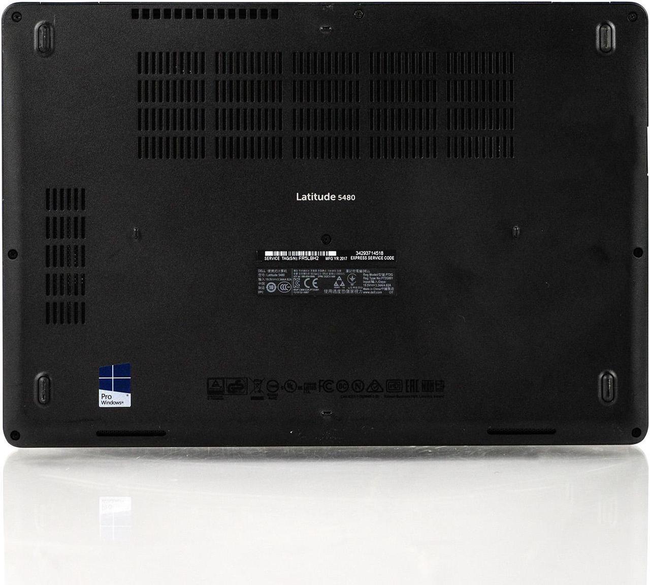 Alt view image 7 of 7 - Dell Latitude 5480 14" Laptop Core i5 8GB 128GB SSD M.2 Dedicated Graphics Win 10 Home 1 Yr Wty B v.WCB