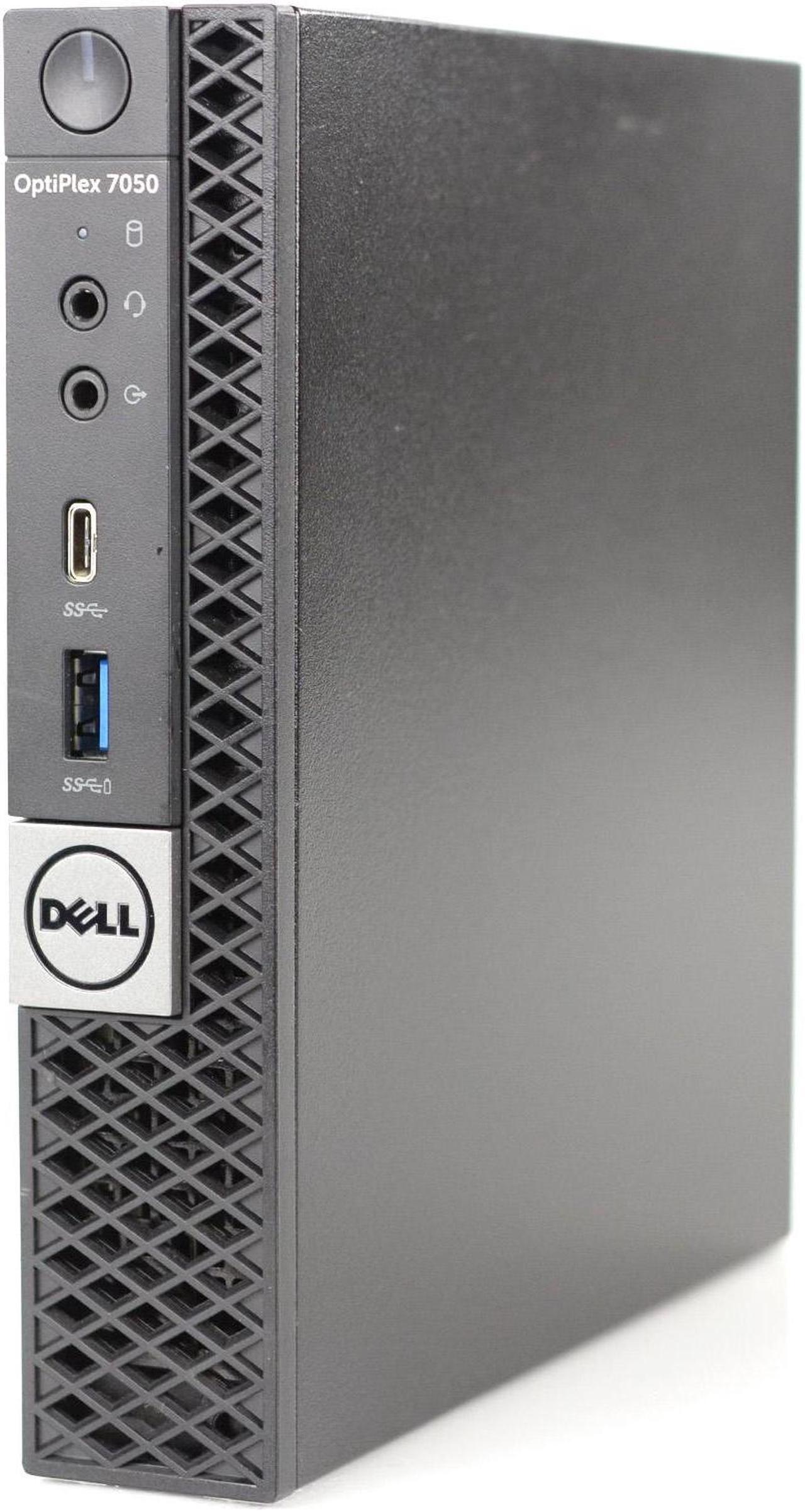 Main image of Dell Optiplex 7050 Micro PC Core i7-6700T 2.80GHz 8GB 256GB SSD Windows 10 Pro 1 Yr Wty