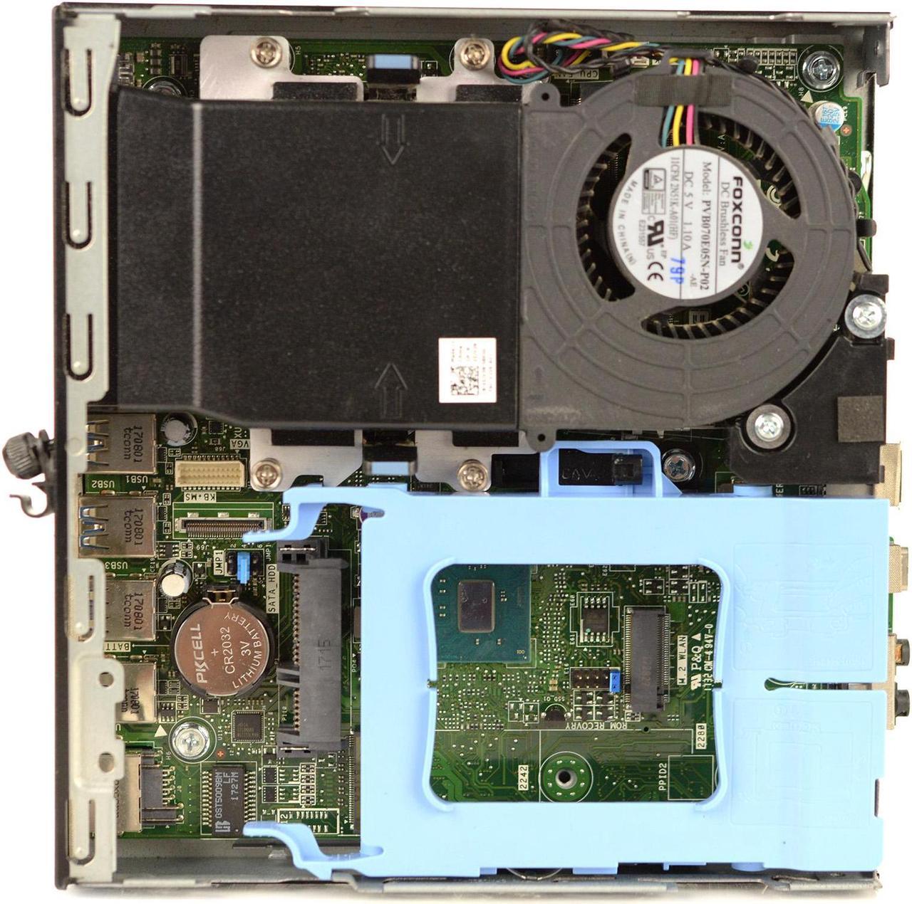 Alt view image 3 of 5 - Dell Optiplex 7050 Micro PC Core i7-6700T 2.80GHz 8GB 256GB SSD Windows 10 Pro 1 Yr Wty