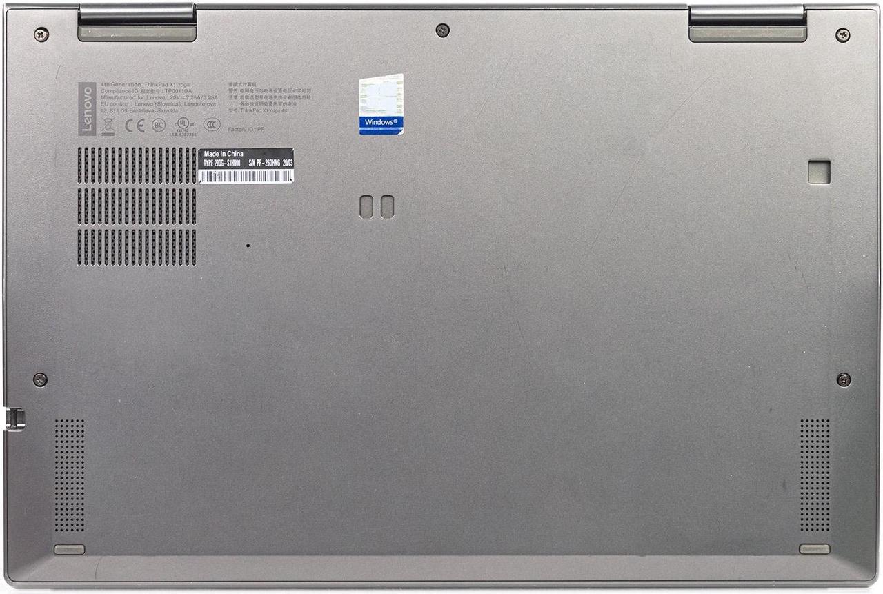 Alt view image 6 of 7 - Lenovo ThinkPad X1 Yoga G4 14" Touch Screen Laptop Core i7 16GB 256GB SSD M.2 Integrated Graphics Win 11 Pro 1 Yr Wty B v.WCA
