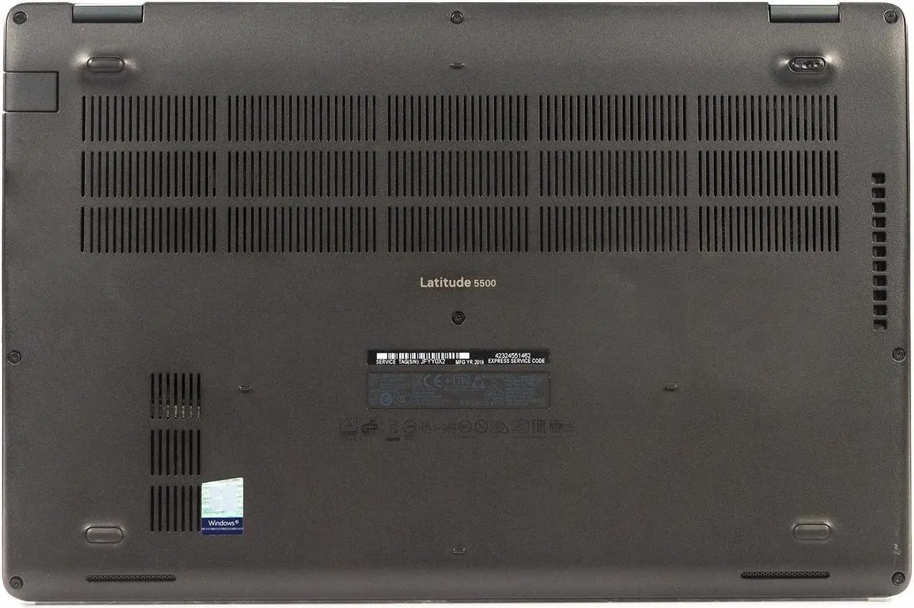 Alt view image 5 of 6 - Dell Latitude 5500 15.6" Laptop Core i7 32GB 128GB SSD M.2 Integrated Graphics Win 11 Pro 1 Yr Wty B v.WAA