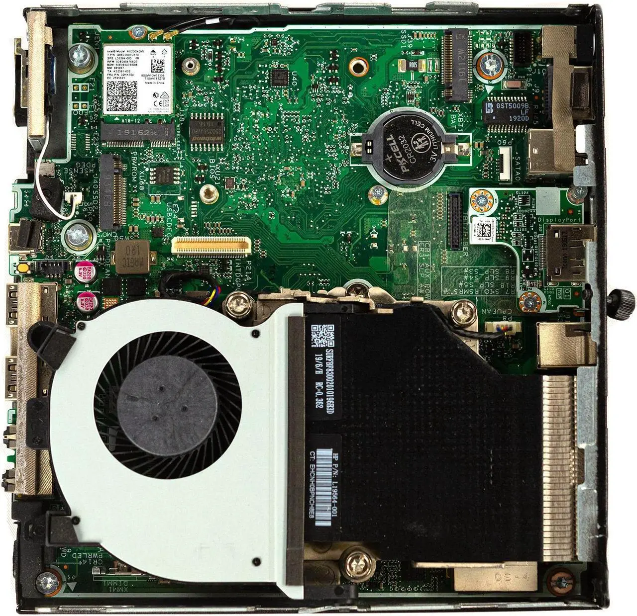 Alt view image 3 of 6 - HP EliteDesk 800 G5 Mini Desktop Intel 8-Core i7-9700T 2.00GHz 16GB 512GB M.2 SSD Win 11 Pro 1 Yr Wty