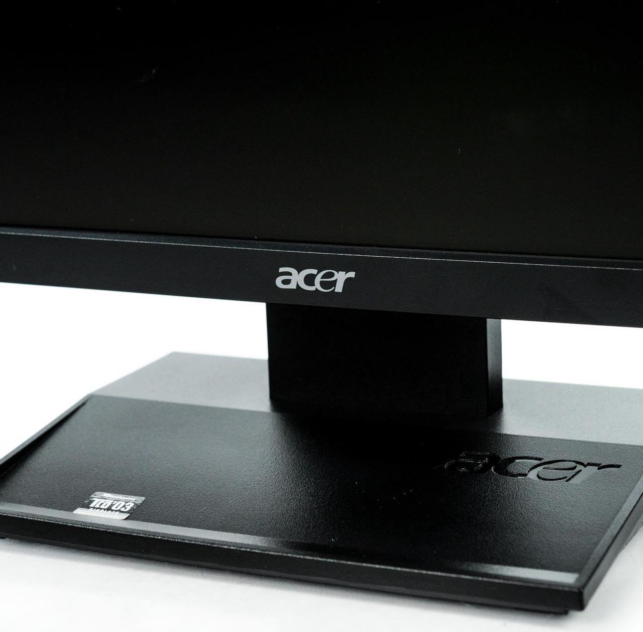 Alt view image 6 of 6 - Acer V193 Black 19" LCD Monitor 5:4 1280 x 1024 VGA Grade A