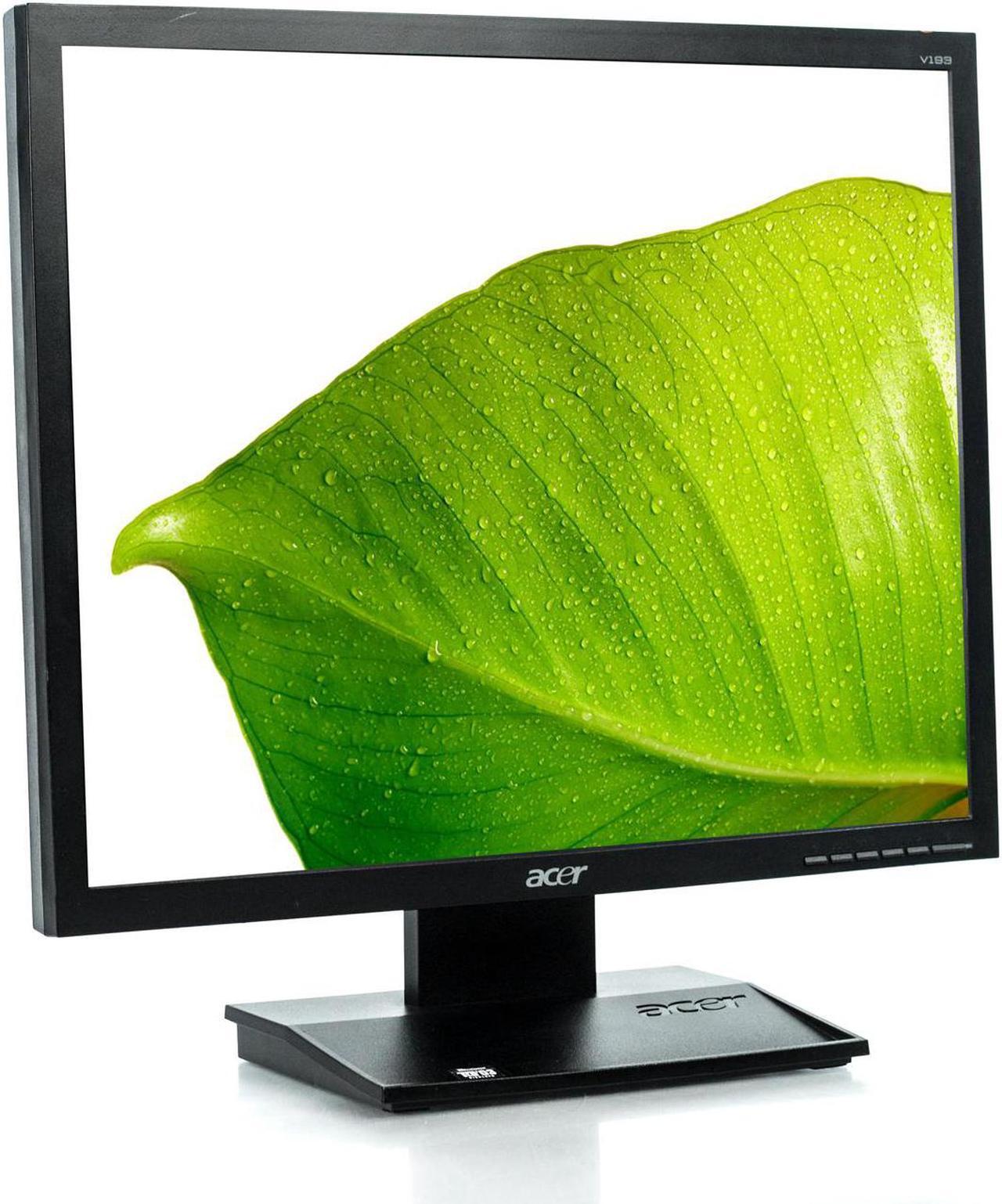 Main image of Acer V193 Black 19" LCD Monitor 5:4 1280 x 1024 VGA Grade A