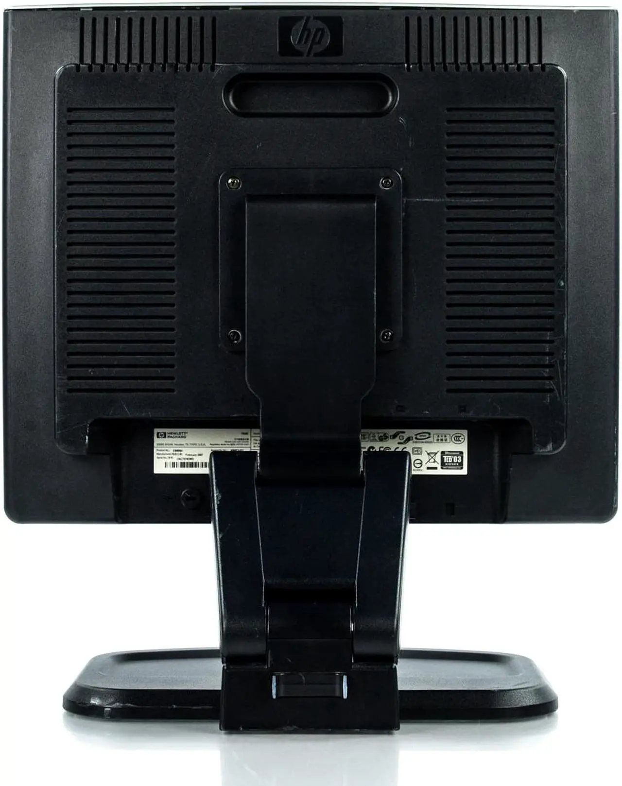 Alt view image 3 of 6 - HP L1940T 19" LCD 5:4 1280 x 1024 Monitor VGA DVI USB Adjustable Stand Grade A