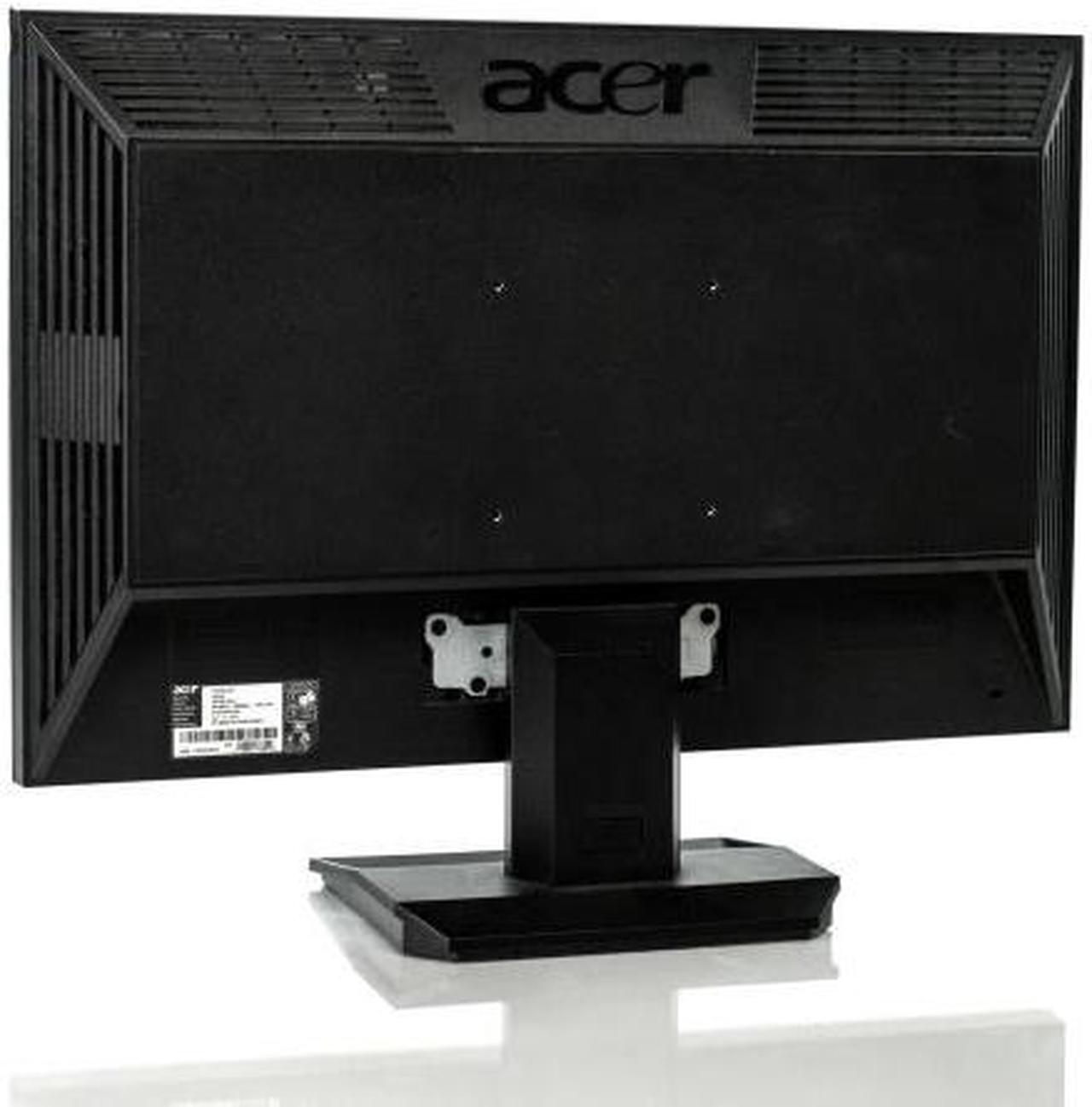 Alt view image 3 of 5 - Acer V223W 22" 1680x1050 16:10 LCD TFT Monitor VGA DVI Grade B