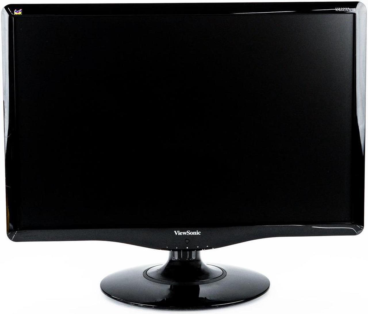 Alt view image 3 of 7 - ViewSonic VA2232wm 22" Widescreen LCD 1680x1050 16:10 DVI VGA Monitor - Grade A