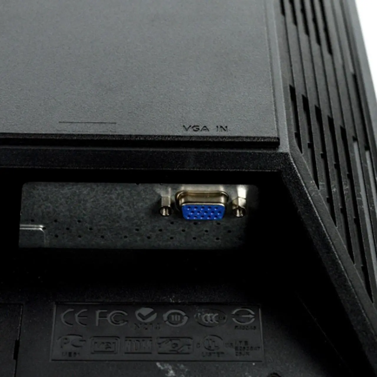 Alt view image 6 of 7 - Acer V193L Black 19" 1280x1024 5:4 LED Backlit LCD Monitor VGA DVI Grade A