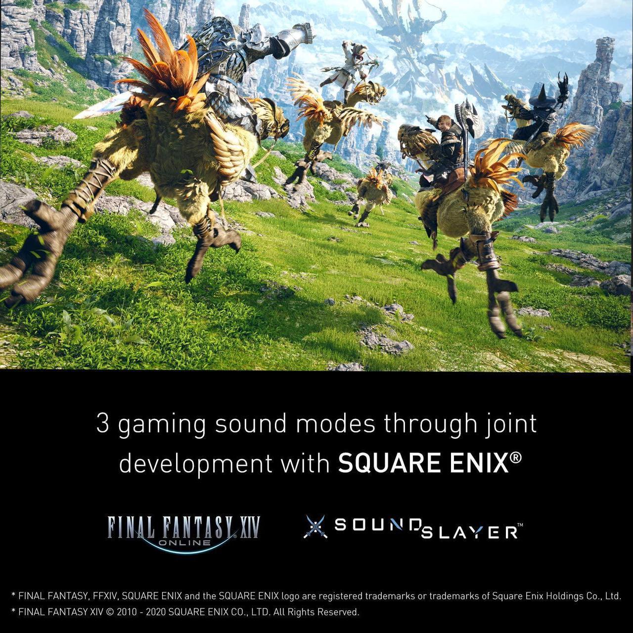 Alt view image 3 of 7 - Panasonic SoundSlayer Gaming Speakers for PC | Dolby Atmos Soundbar with Built-in Subwoofer | Bluetooth Gaming Computer Speaker with Hi-Res Sound + 4K HDR Passthrough (SC-HTB01)