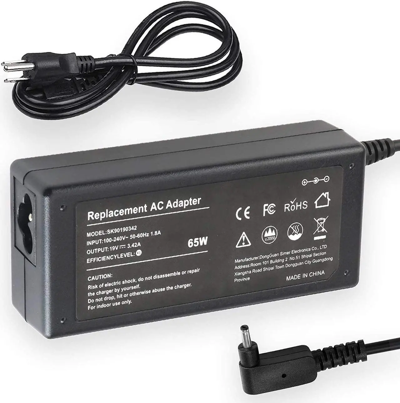 Main image of AC Adapter Charger for Samsung Notebook 9 Pro, NP940X5N-X01US, NP940X3M-K02US. by Galaxy Bang USA