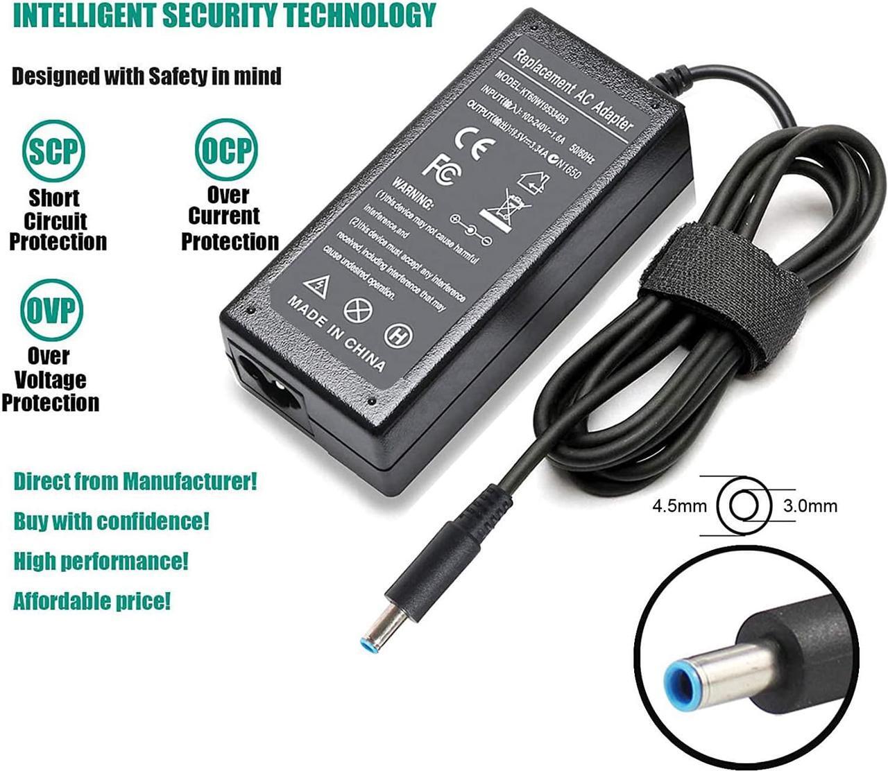 Alt view image 2 of 7 - 65W 45W AC Charger Adapter Charger for Dell OptiPlex 9020 3020 3050 3060 3070 3040 9010 7050 7060 7070 7040 Micro Desktop G6J41 0G6J41 MGJN9 43NY4 Power Supply Adapter Cord
