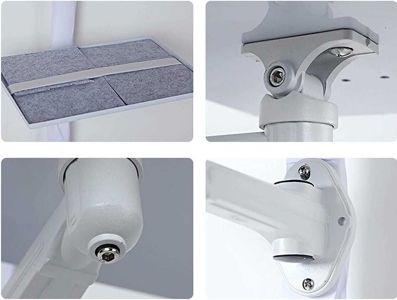 Alt view image 3 of 5 - DYPASA Projector Mount Multifunction Projector Mount, Home Bedroom Shelf, Wall Mounted Shelf for DVD Players,Cable Boxes, Games Consoles, TV Accessories Ceiling Mount with Tray