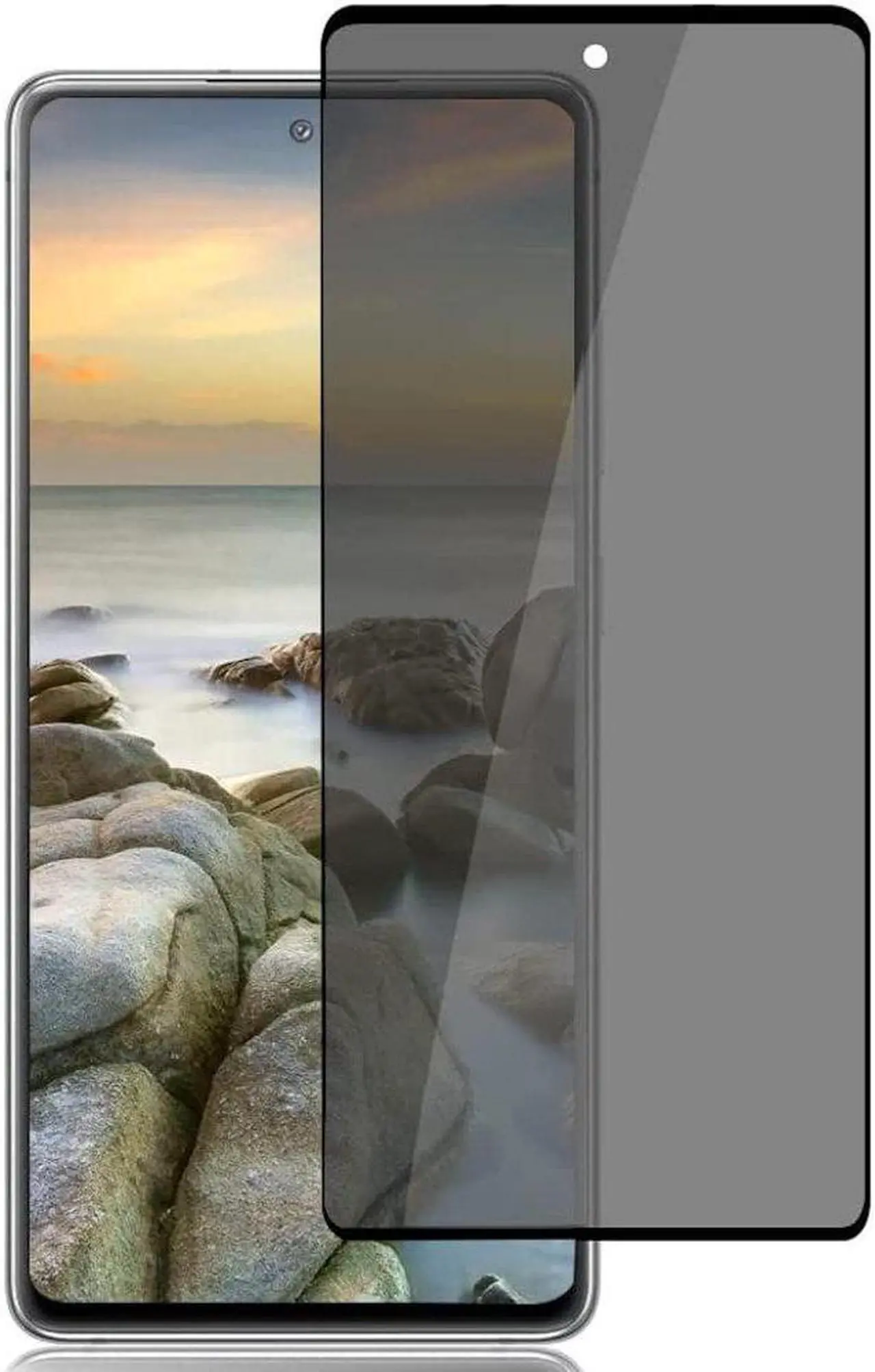 Alt view image 7 of 7 - 2-Pack Privacy Tempered Glass Screen Protector for Samsung Galaxy S23