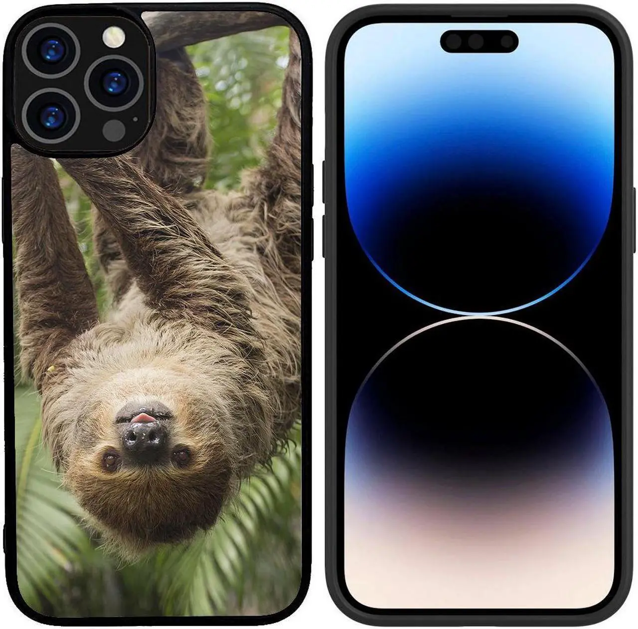 Main image of Sublimation Print Design Case for iPhone 14 Pro Max - Upside Down Monkey