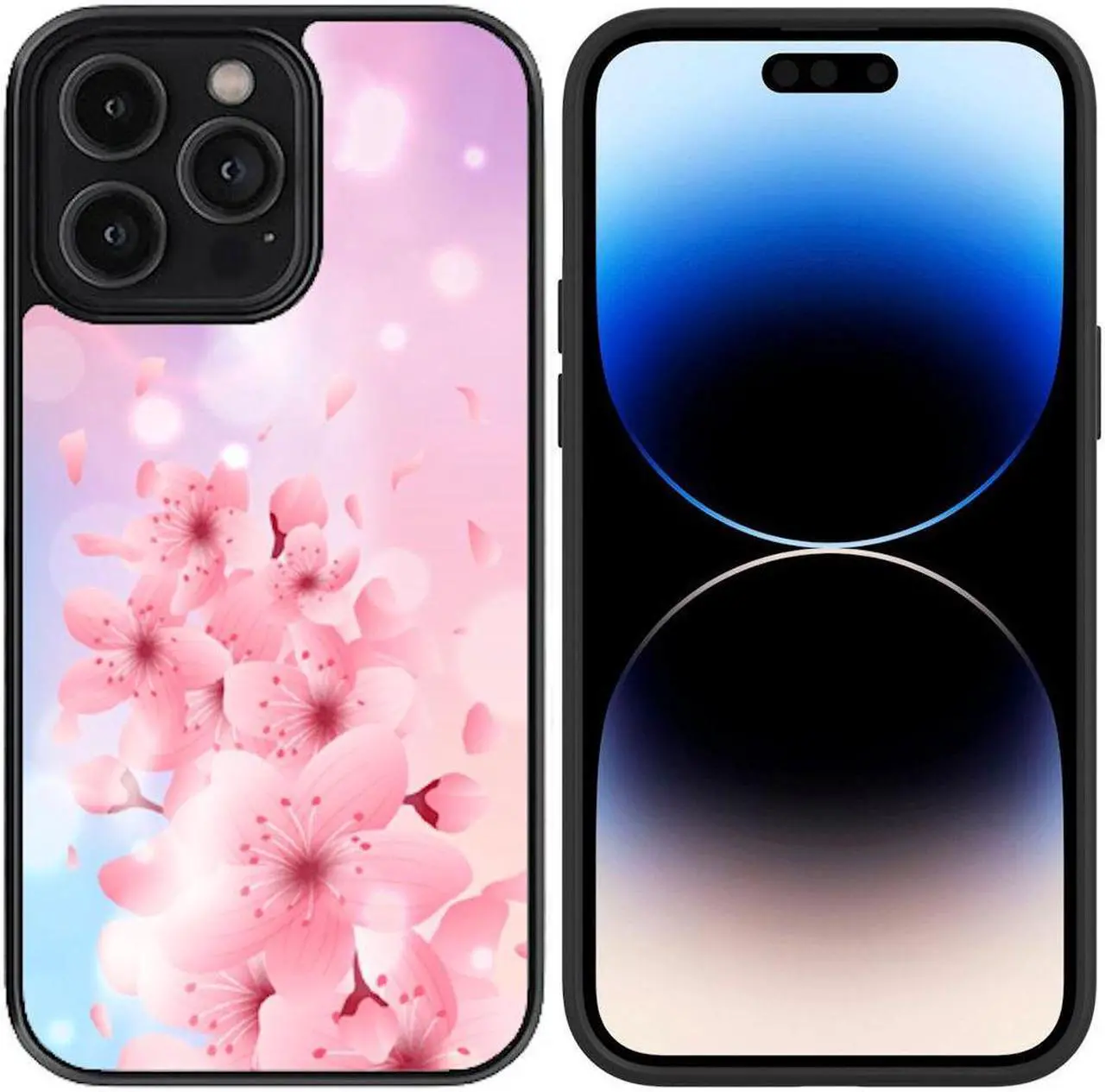 Main image of Sublimation Print Design Case for iPhone 14 Pro Max - Cherry Blossom