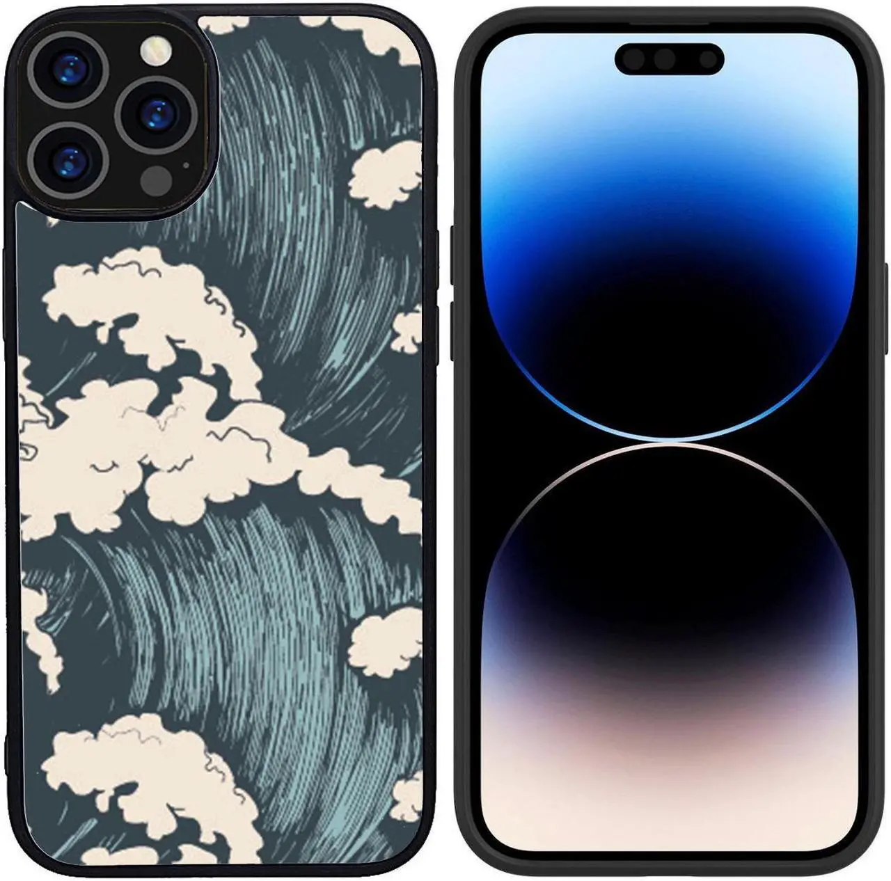 Main image of Sublimation Print Design Case for iPhone 14 Pro Max - Wave