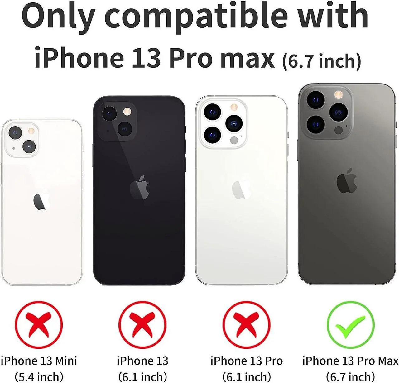 Alt view image 3 of 7 - Military Grade Finger Loop Case with 360° Rotating Ring Holder Kickstand for iPhone 13 Pro Max - Midnight Green