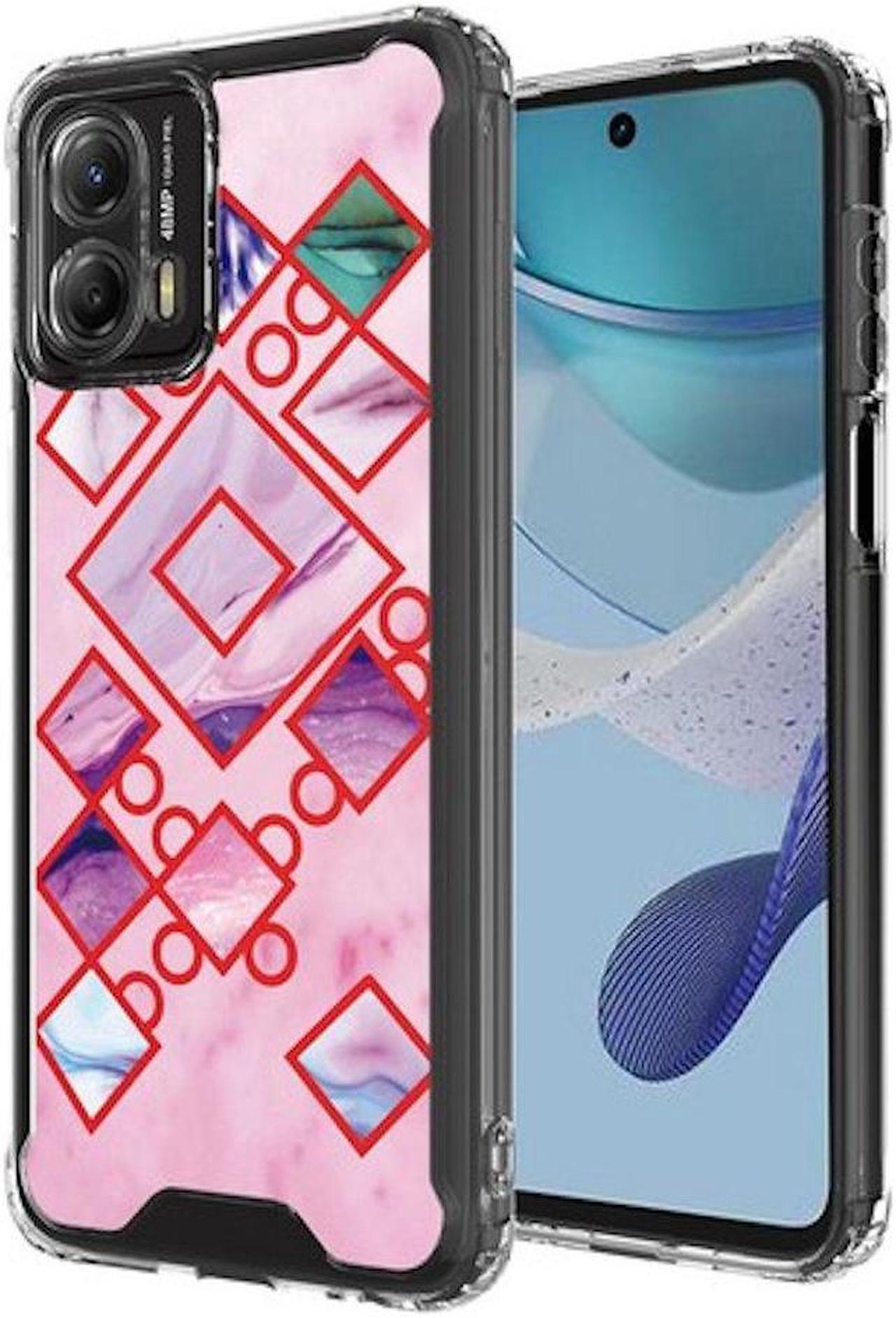 Main image of Marble Series Dual Layer Designer Case for Motorola Moto G 5G 2023 - Tiles