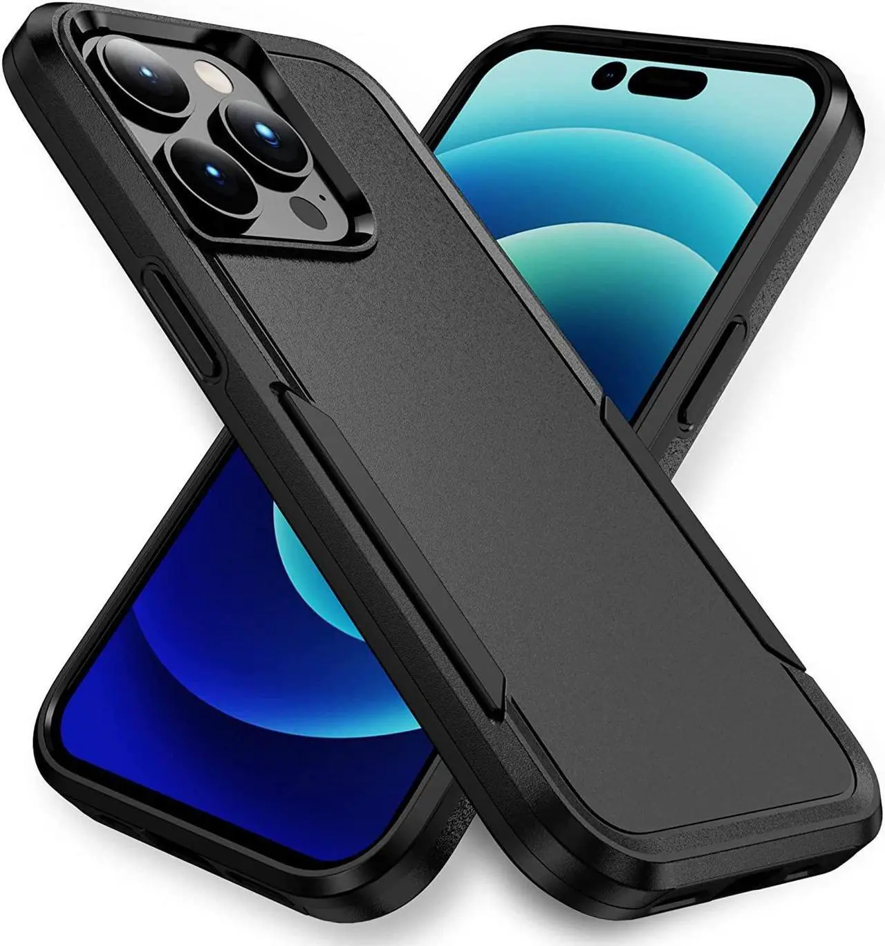 Main image of TUFF Hybrid Armor Case for iPhone 14 Pro Max - Black