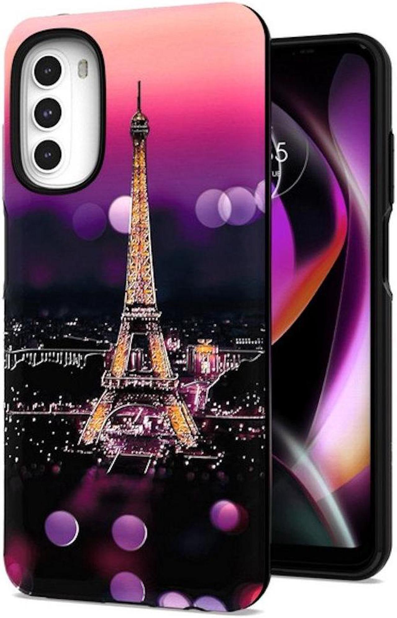 Main image of Designer Series Hybrid Case for Motorola Moto G 5G 2022 - Eiffel Tower