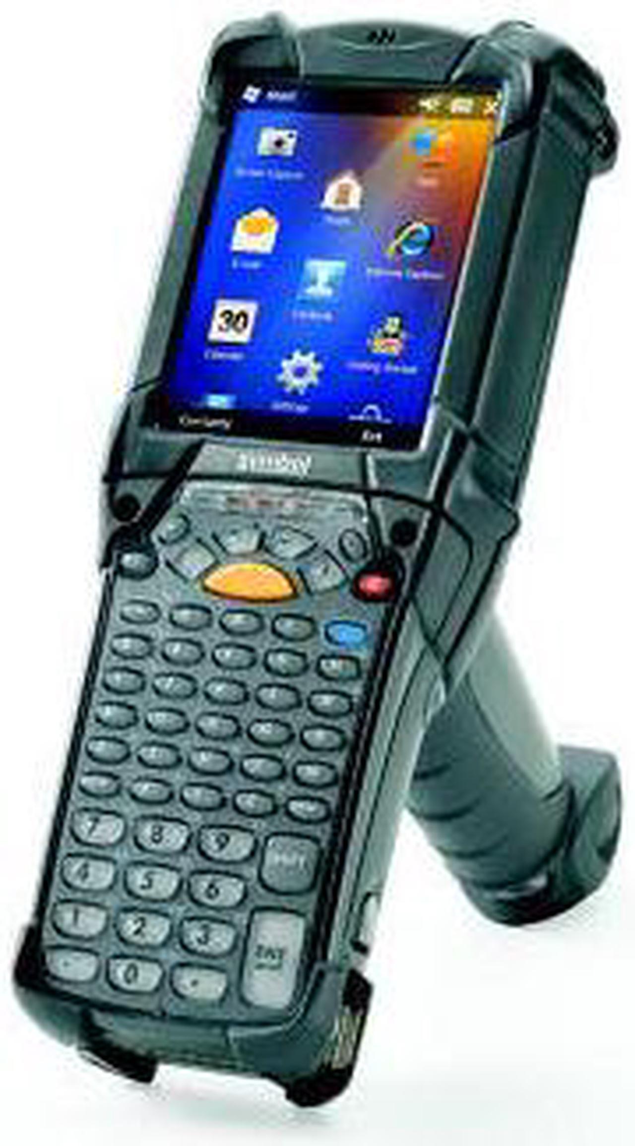 Zebra  MC9200 Wireless Mobile Computer (802.11a/b/g/n, 1D, Lorax, 512MB/2GB, 53-Key, Stand, WE6.5.x)