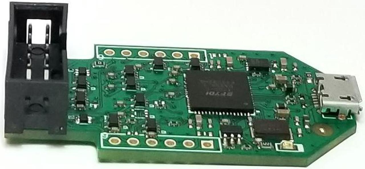 Alt view image 3 of 7 - JTAG Blaster Programs FPGAs and MCU's using the FT2232H chip