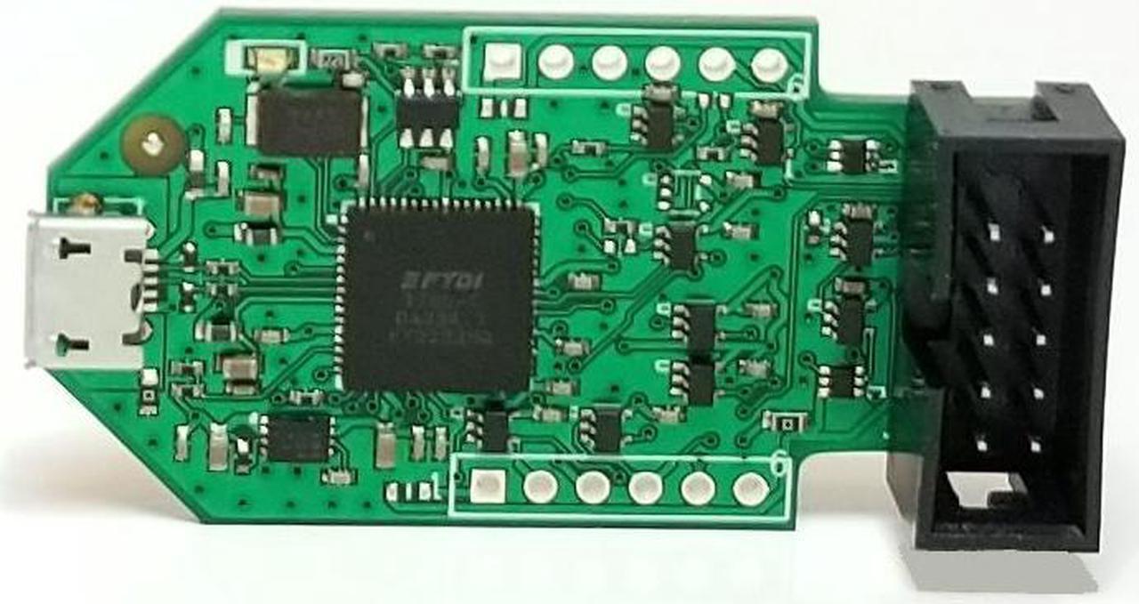 Alt view image 7 of 7 - JTAG Blaster Programs FPGAs and MCU's using the FT2232H chip