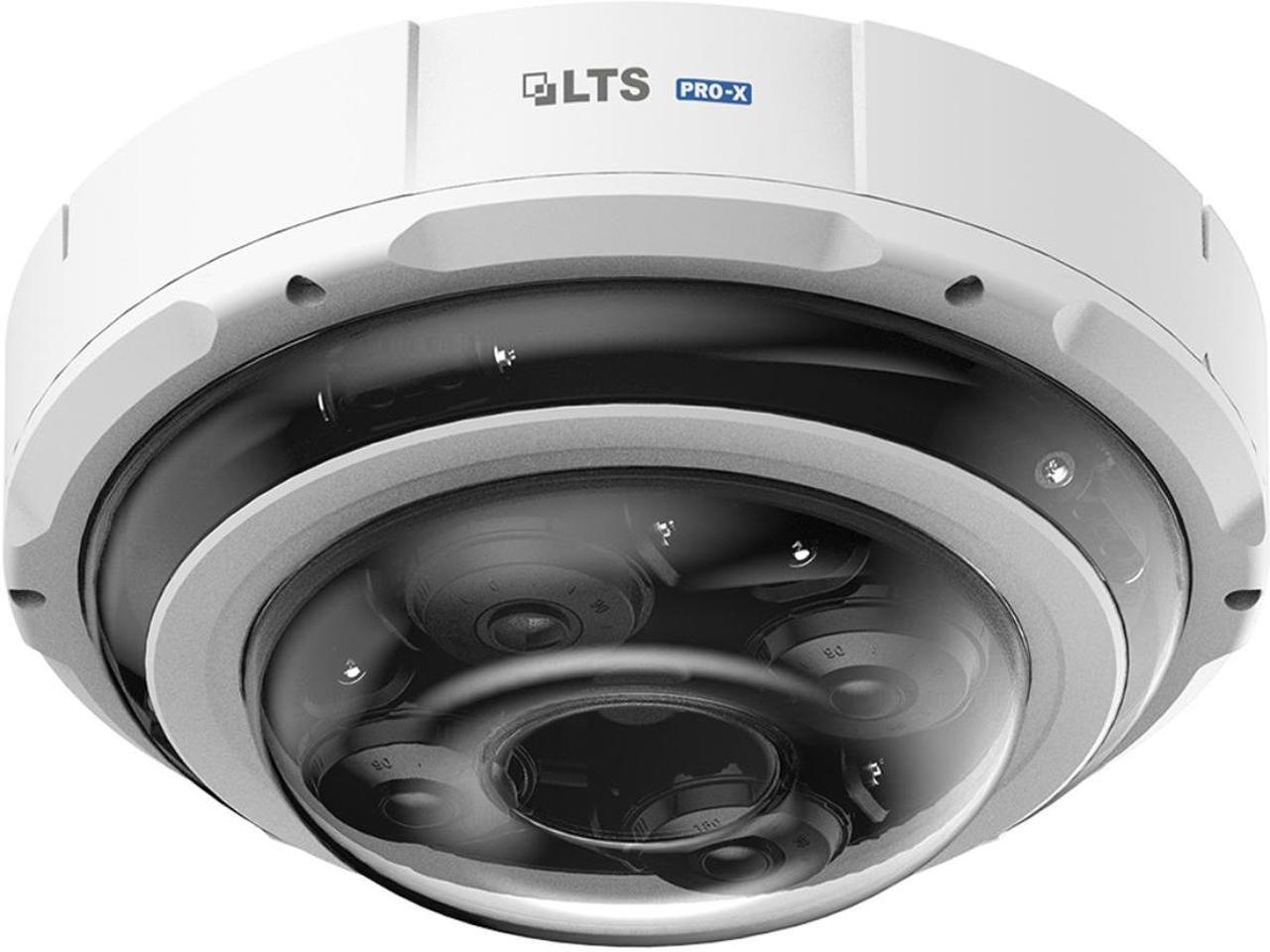 Main image of LTS LXIP7553W4-SZ12 PRO-X IP 4x5MP 2.8-12mm People Counting Panoramic Ai Dome NDAA Camera