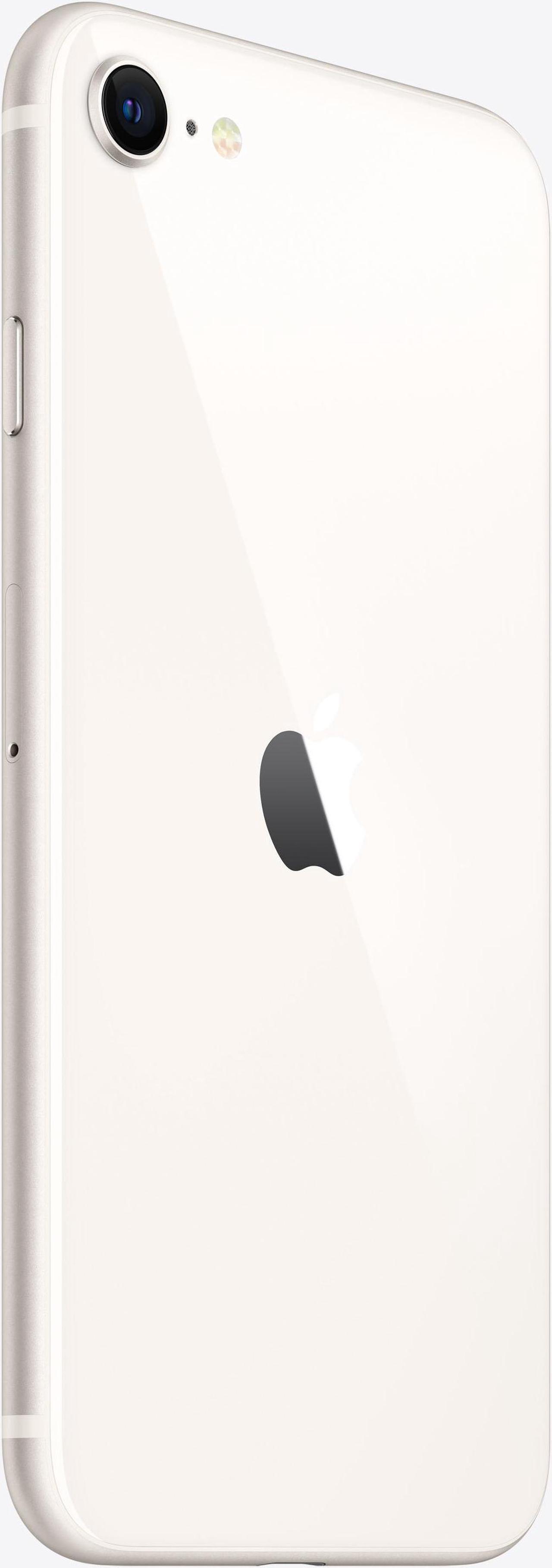 Alt view image 2 of 3 - Refurbished Apple iPhone SE (2022) 64GB GSM/CDMA Unlocked Smartphone - Starlight / Grade C