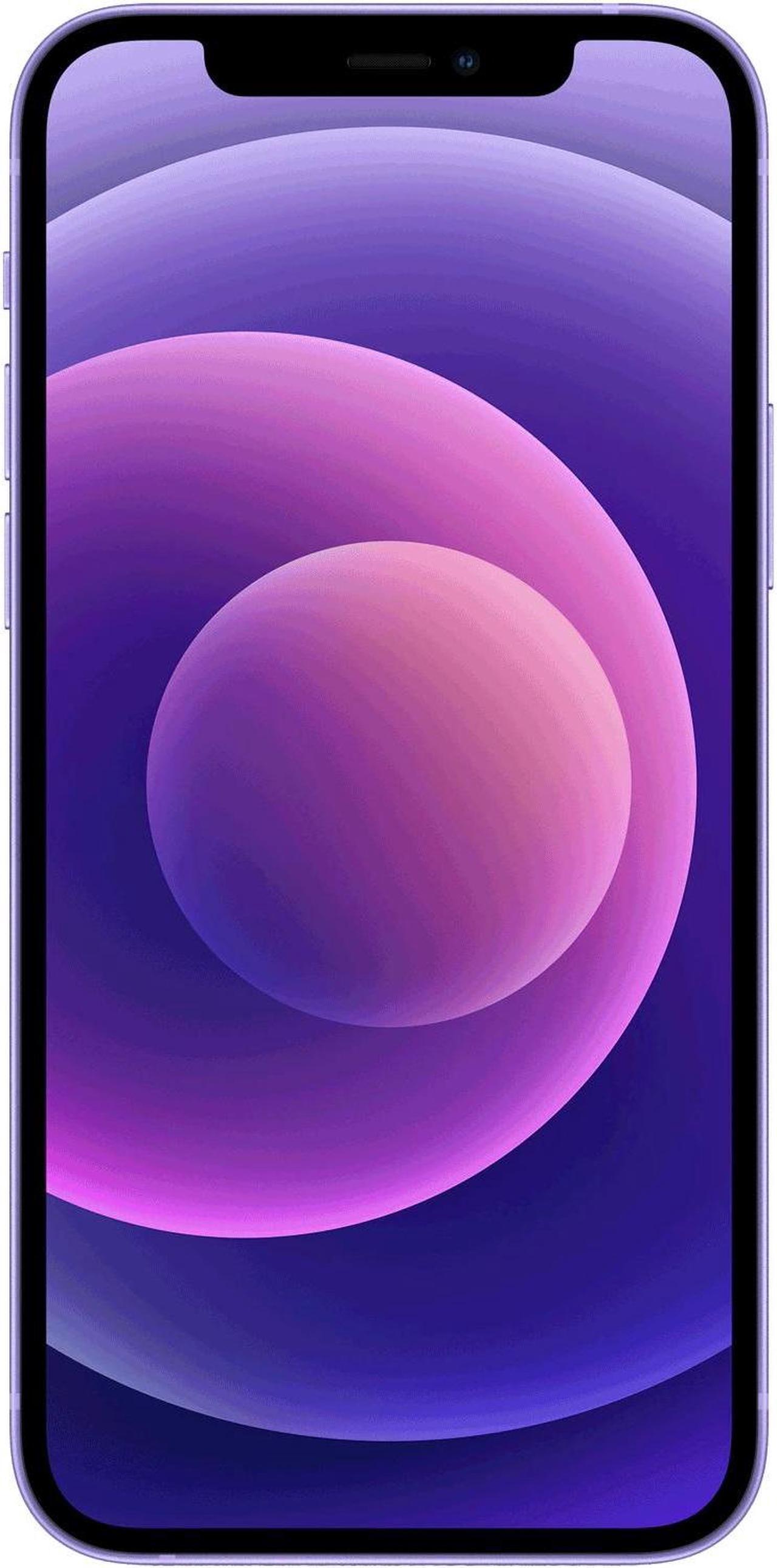 Alt view image 2 of 4 - Apple iPhone 12 128GB GSM/CDMA Fully Unlocked - Purple / Grade C