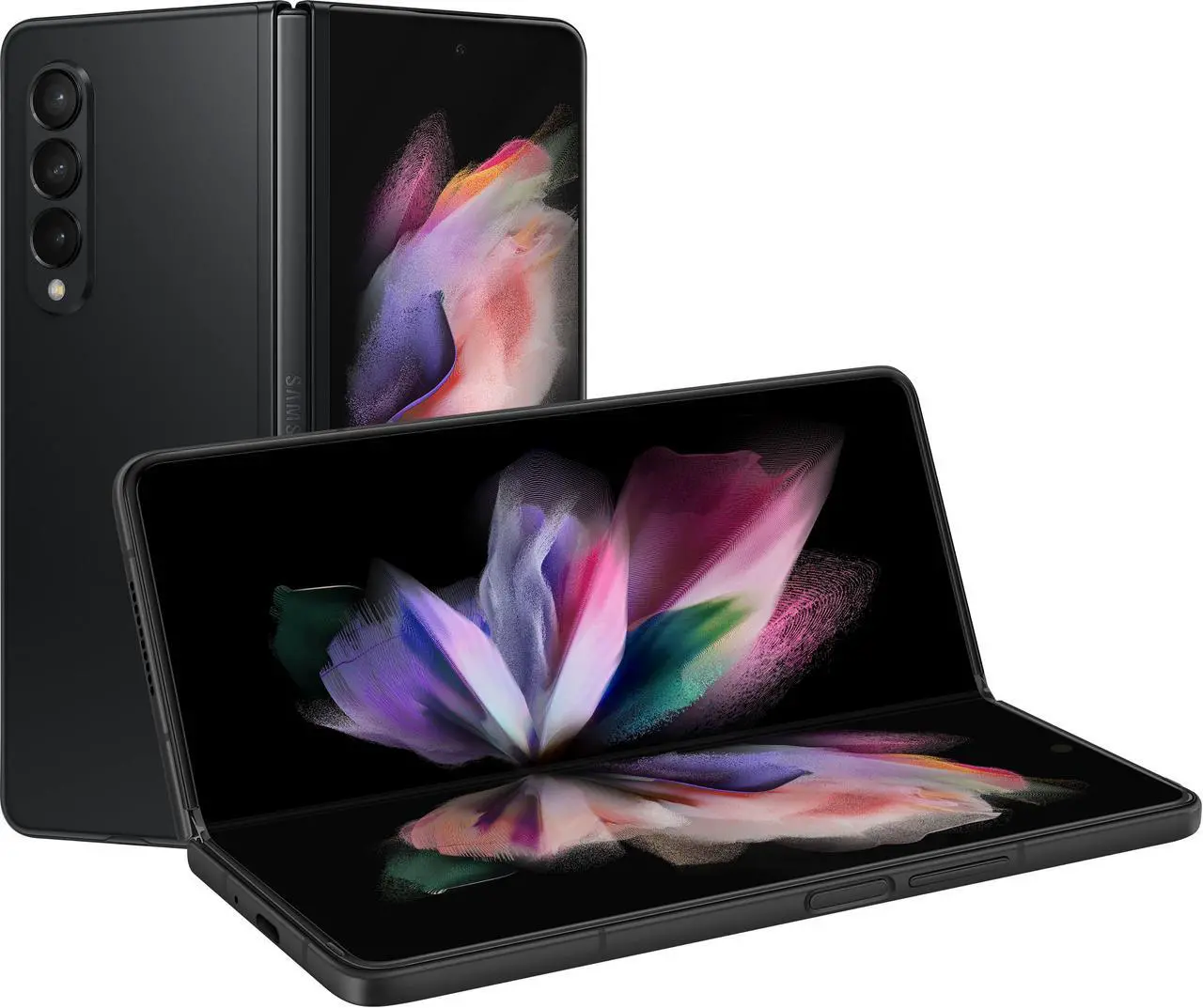 Main image of Samsung Galaxy Z Fold3 5G F926U 256GB GSM/CDMA Unlocked Android Smartphone (US Version) - Phantom Black