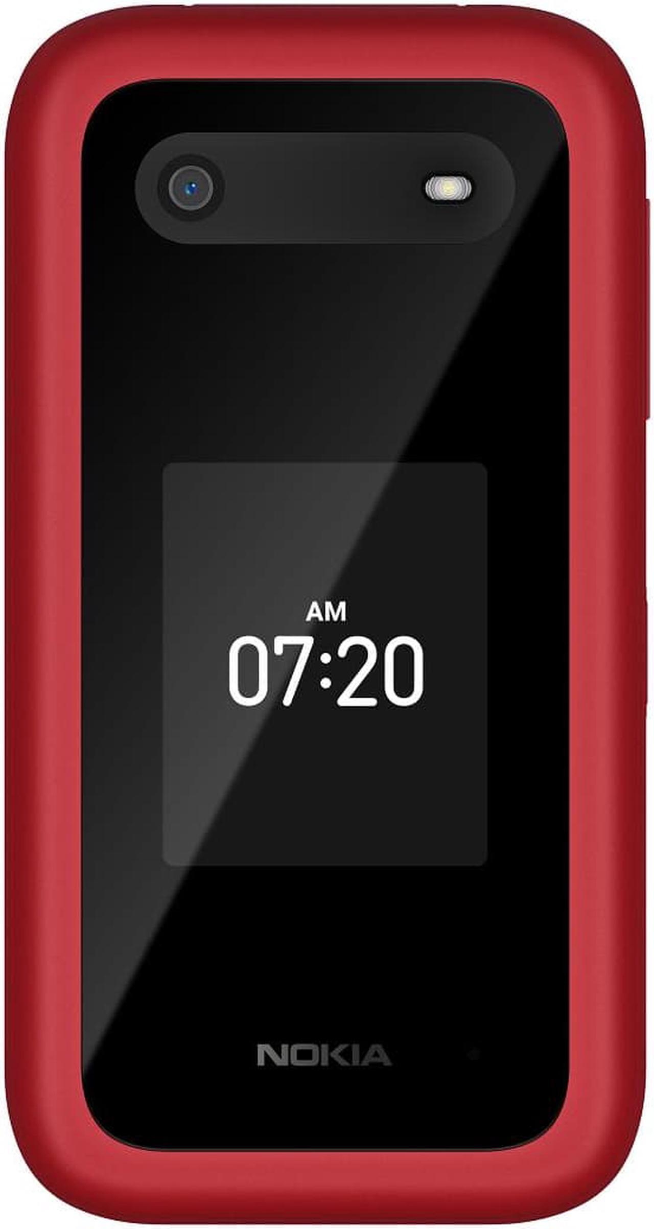 Alt view image 4 of 7 - Nokia 2780 Flip TA-1420 GSM / Verizon Unlocked Flip Phone - Red