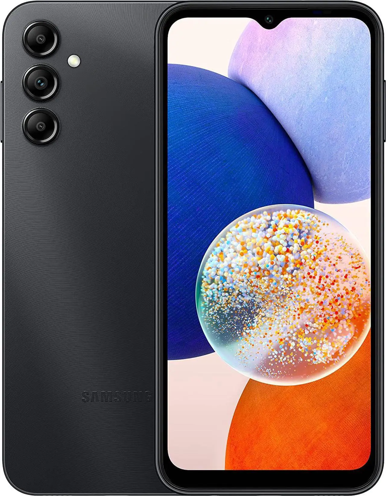 Samsung Galaxy A14 5G A146U 64GB GSM / CDMA Unlocked Android Smartphone (US Version) - Black