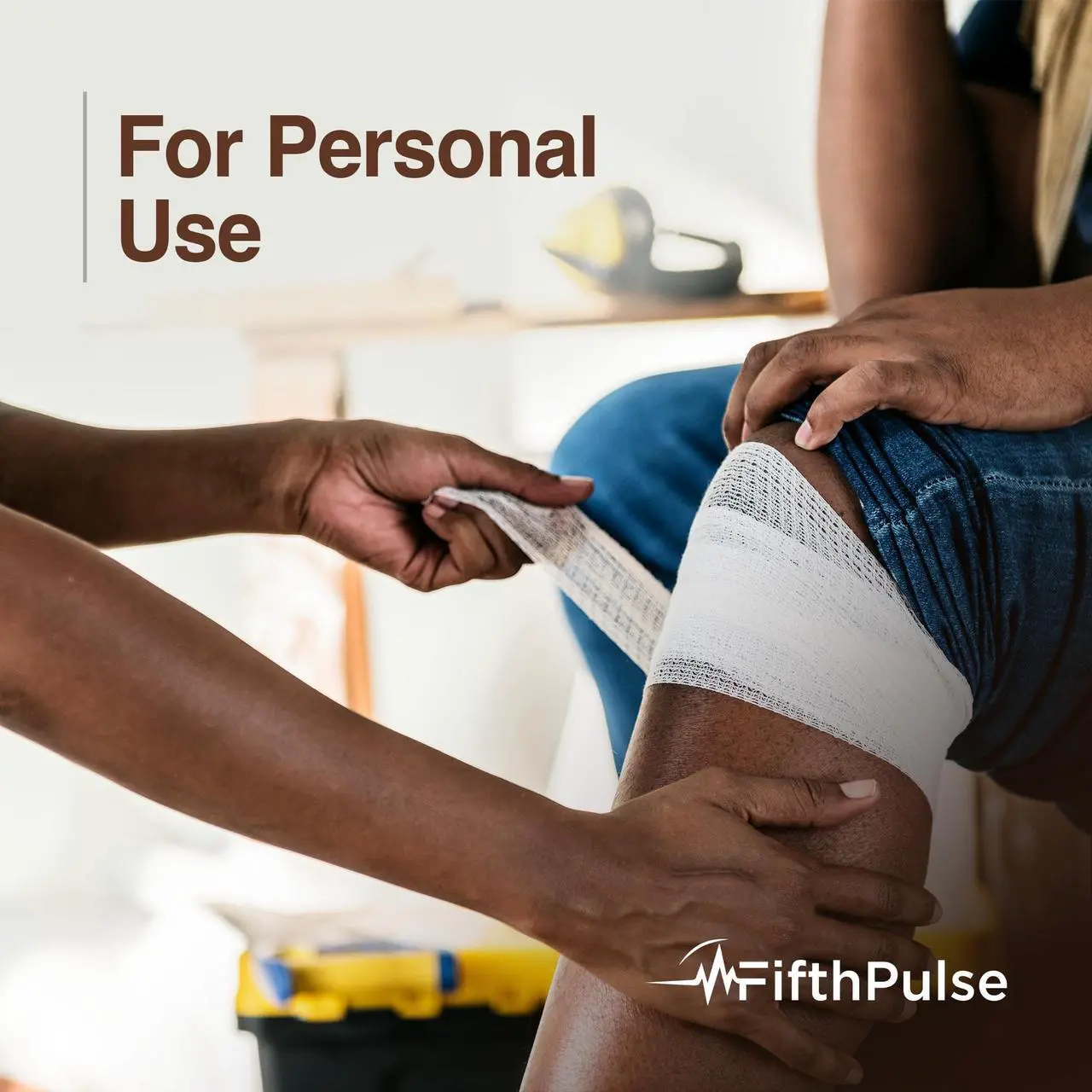 Alt view image 6 of 7 - FifthPulse Stretch Gauze Bandages, Latex & Lint Free, Individually Wrapped - 6 Pack