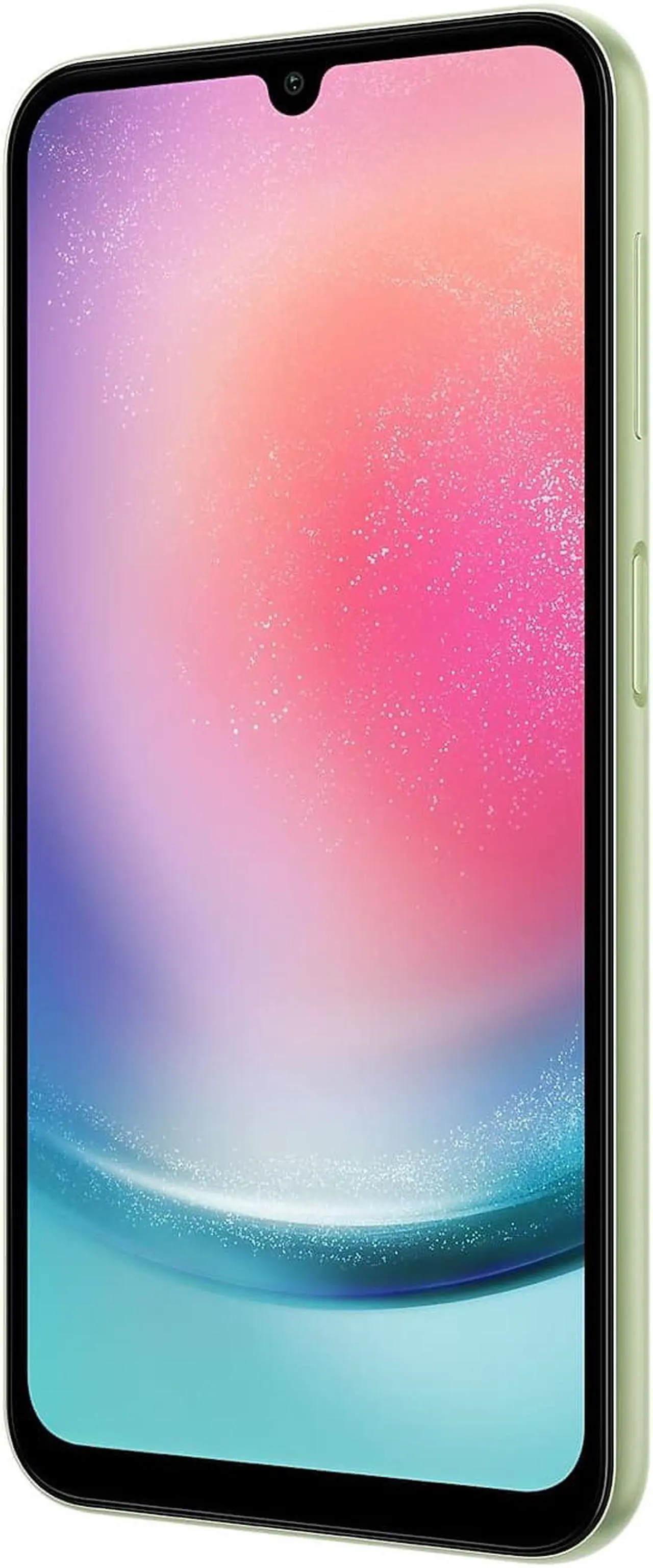 Alt view image 6 of 7 - Samsung Galaxy A24 A245M 128GB Dual SIM GSM Unlocked Android Smartphone (International, Latin America Variant/US Compatible LTE) - Lime Green