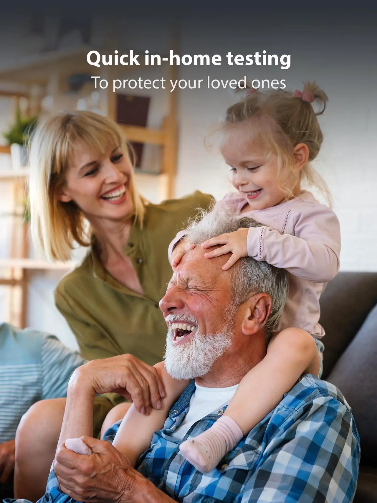 Alt view image 5 of 6 - iHealth® COVID-19/Flu A&B 3-in-1 Rapid Test, Results in 15 Minutes, FDA Authorized OTC Home Test, Non-invasive Nasal Swab, Easy to Use, No Discomfort (1 Pack, 4 Tests Total)