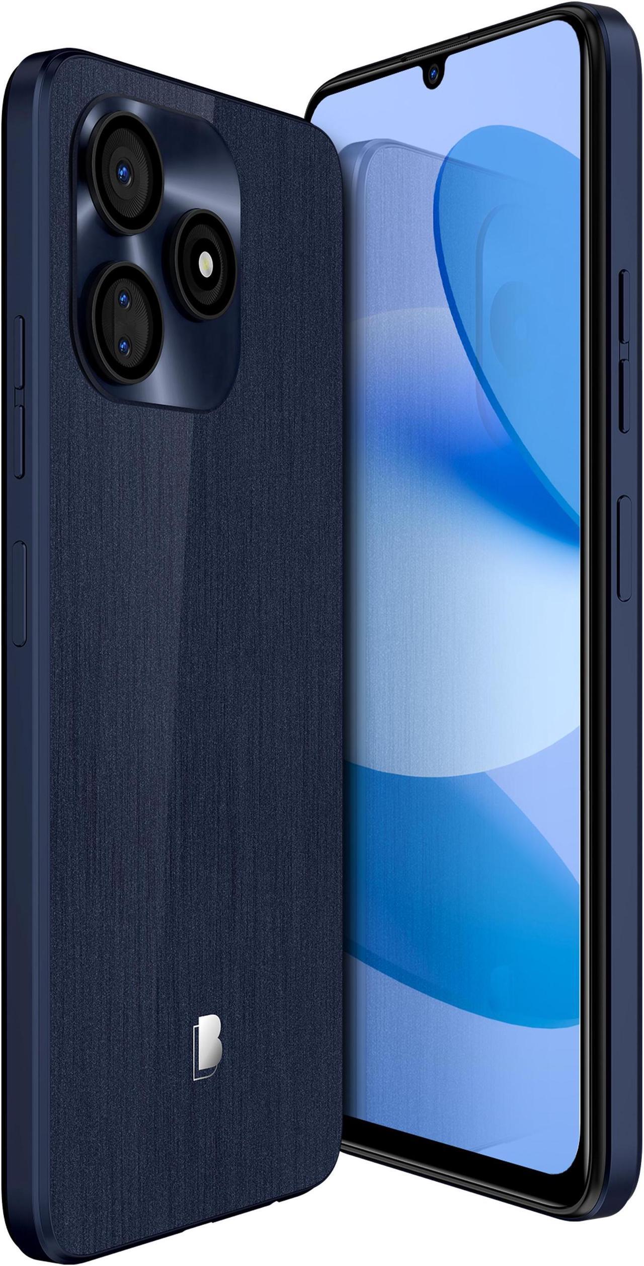 Alt view image 2 of 6 - BLU G64L G0991WW 128GB Dual-SIM GSM Unlocked, Deep Blue