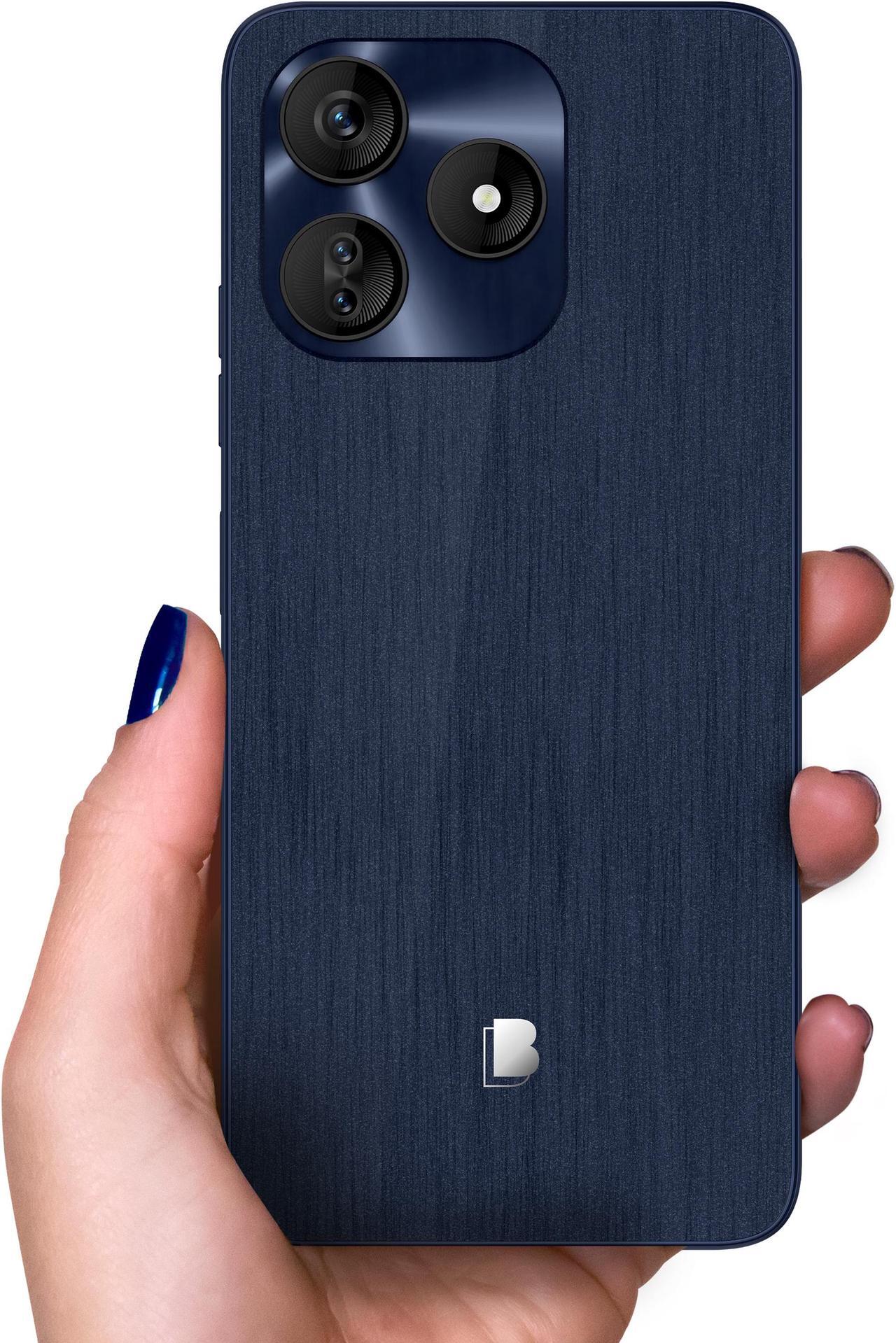 Alt view image 5 of 6 - BLU G64L G0991WW 128GB Dual-SIM GSM Unlocked, Deep Blue