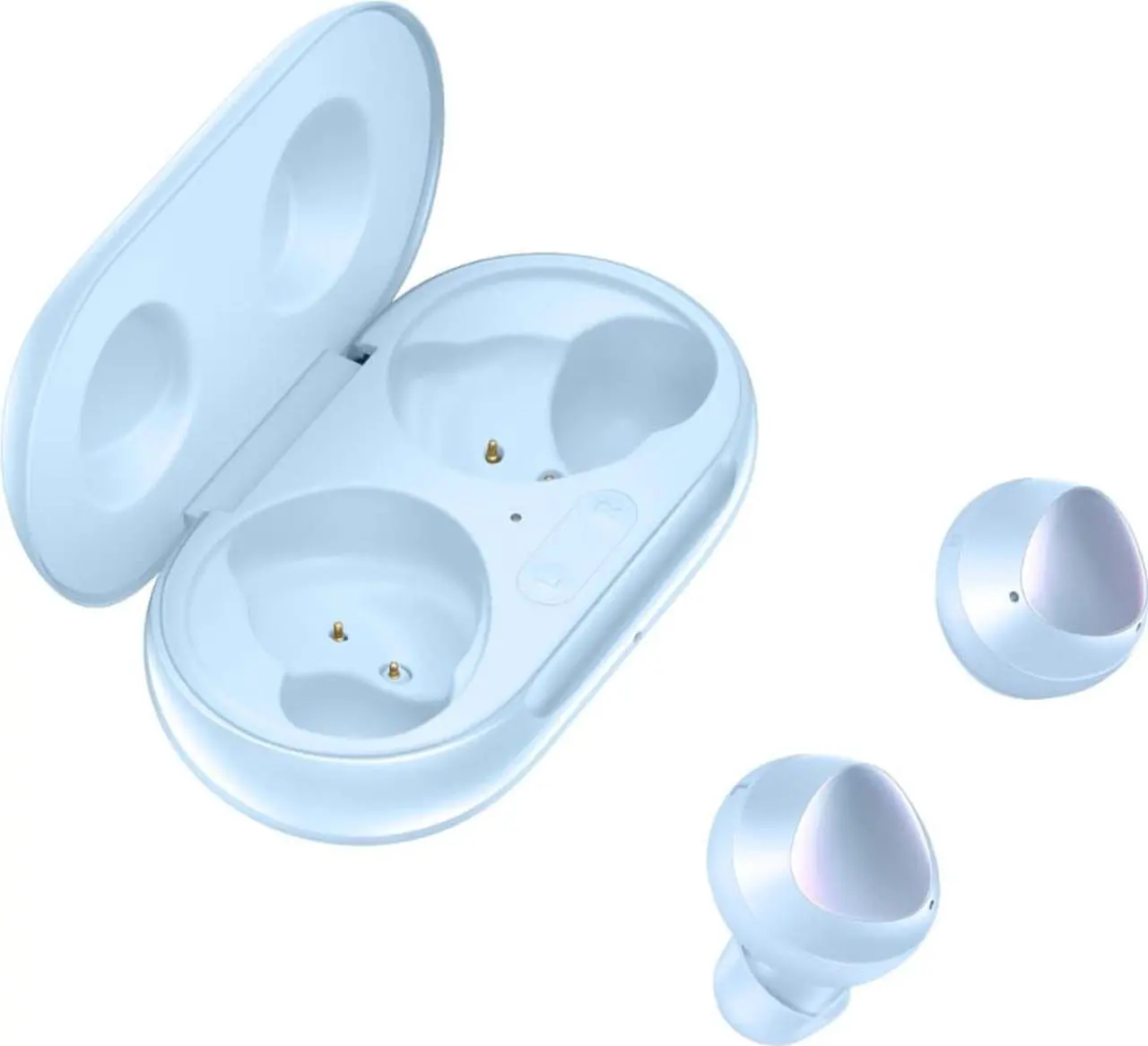 Alt view image 7 of 7 - Samsung Galaxy Buds+ R175N True Wireless Earbud Headphones - Blue SM-R175NZBALTA