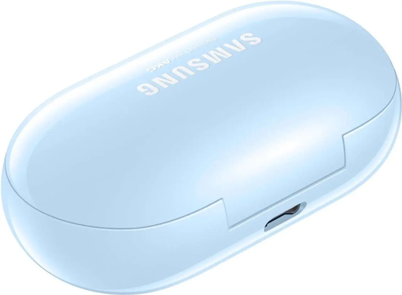 Alt view image 3 of 7 - Samsung Galaxy Buds+ R175N True Wireless Earbud Headphones - Blue SM-R175NZBALTA