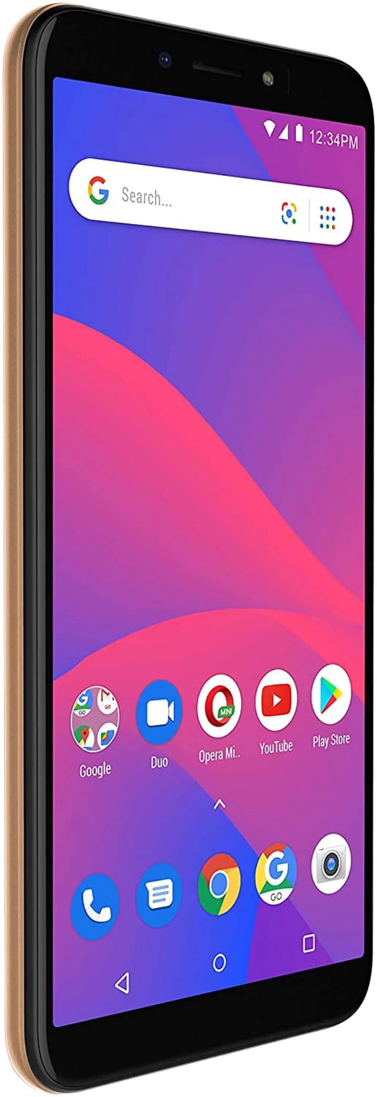Alt view image 2 of 3 - BLU Studio View 2019 S930EQ 32GB GSM Unlocked Android Smartphone - Brown Leather