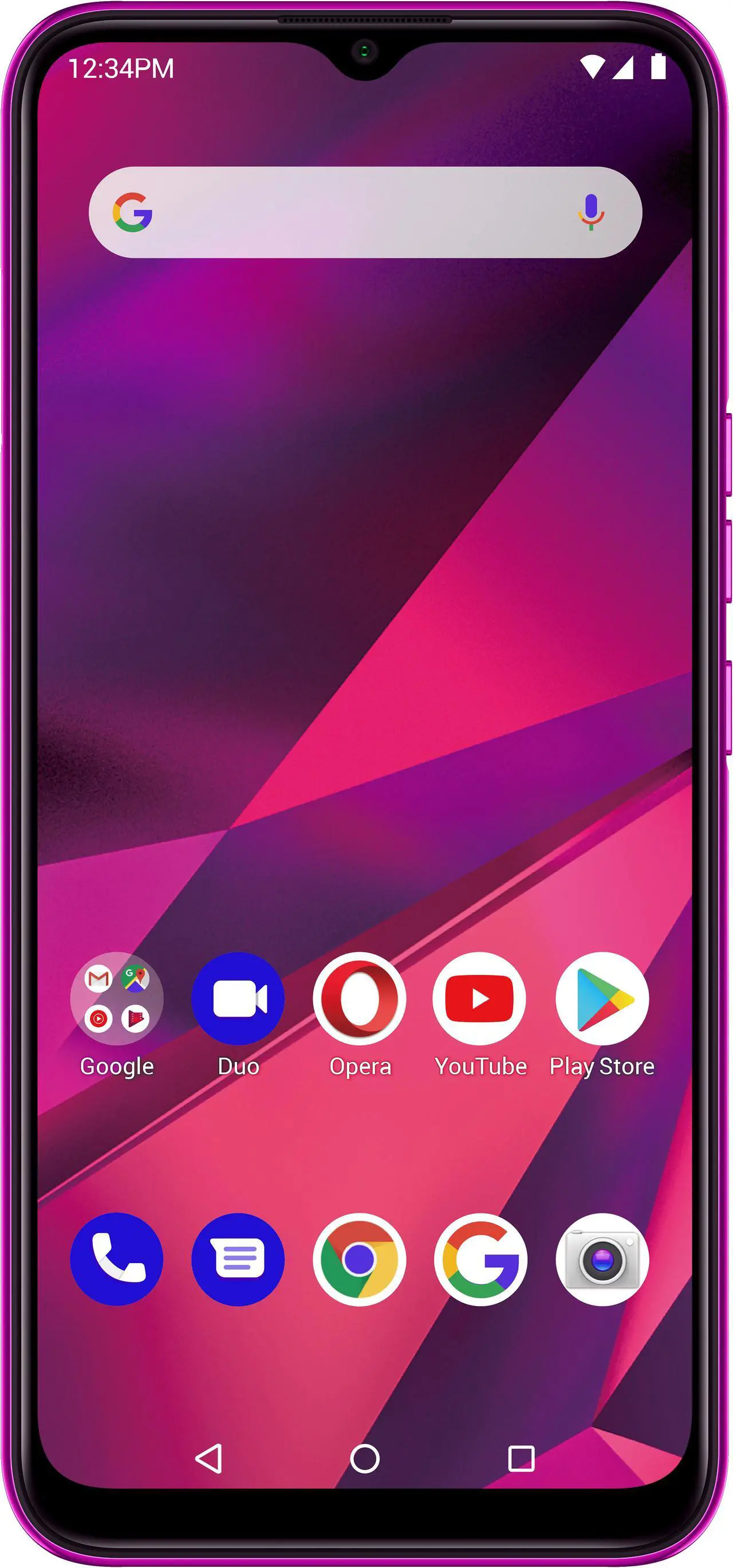 Main image of BLU G90 G0310WW 64GB Dual SIM GSM Unlocked Android SmartPhone w/ Triple Camera 16MP