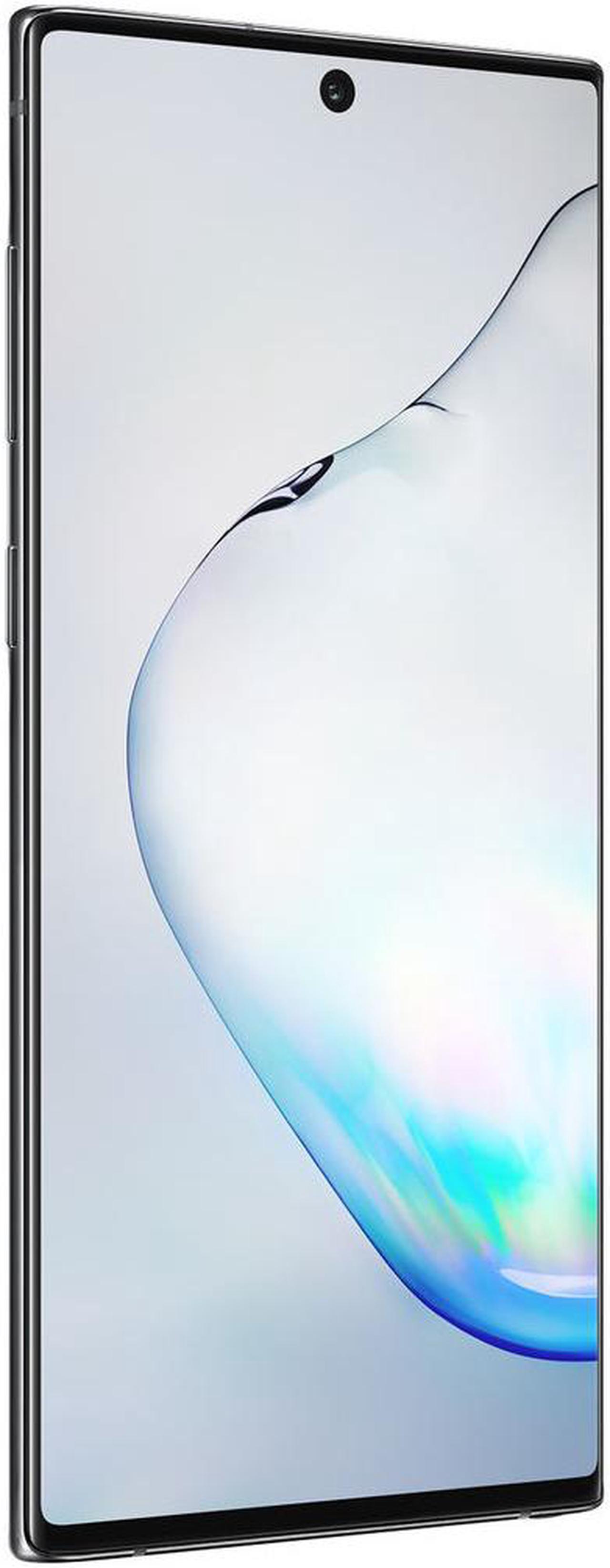 Alt view image 7 of 7 - Samsung Galaxy Note 10 N970U 256GB Duos GSM/CDMA Unlocked Android Phone w/ Triple 12MP & 12MP & 16MP - Aura Black