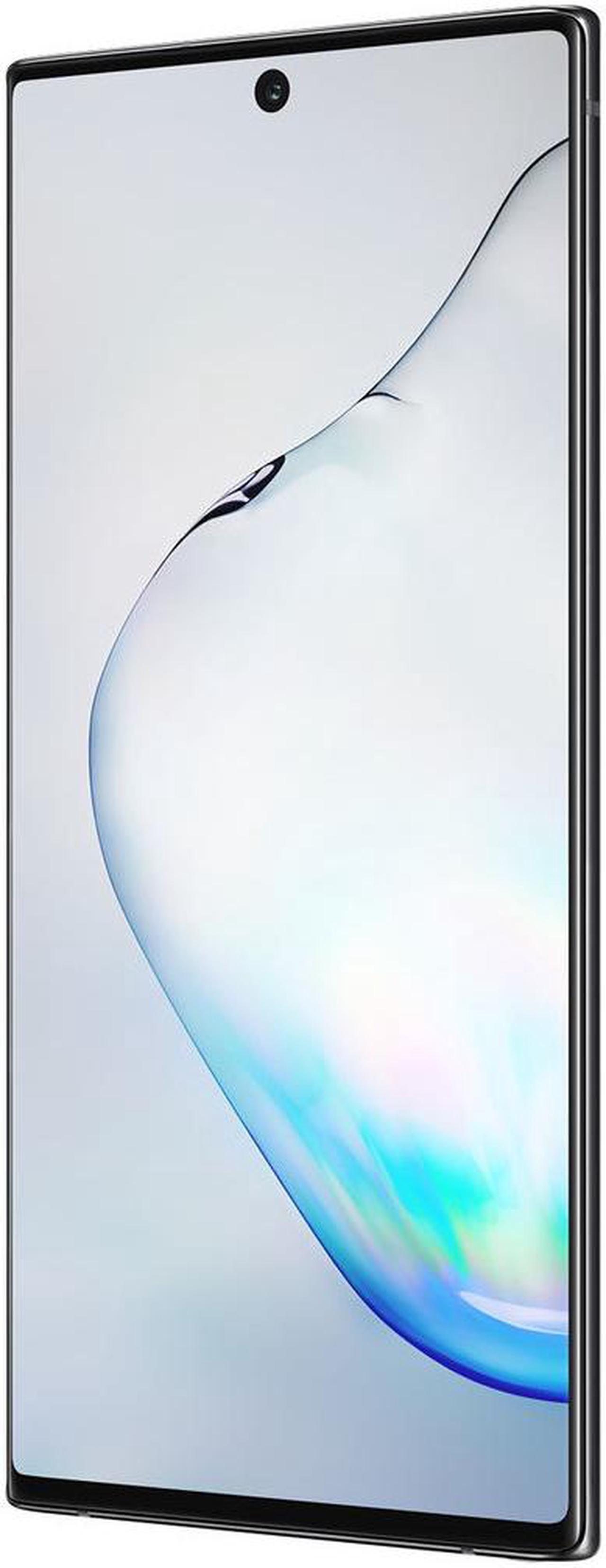 Alt view image 3 of 7 - Samsung Galaxy Note 10 N970U 256GB Duos GSM/CDMA Unlocked Android Phone w/ Triple 12MP & 12MP & 16MP - Aura Black