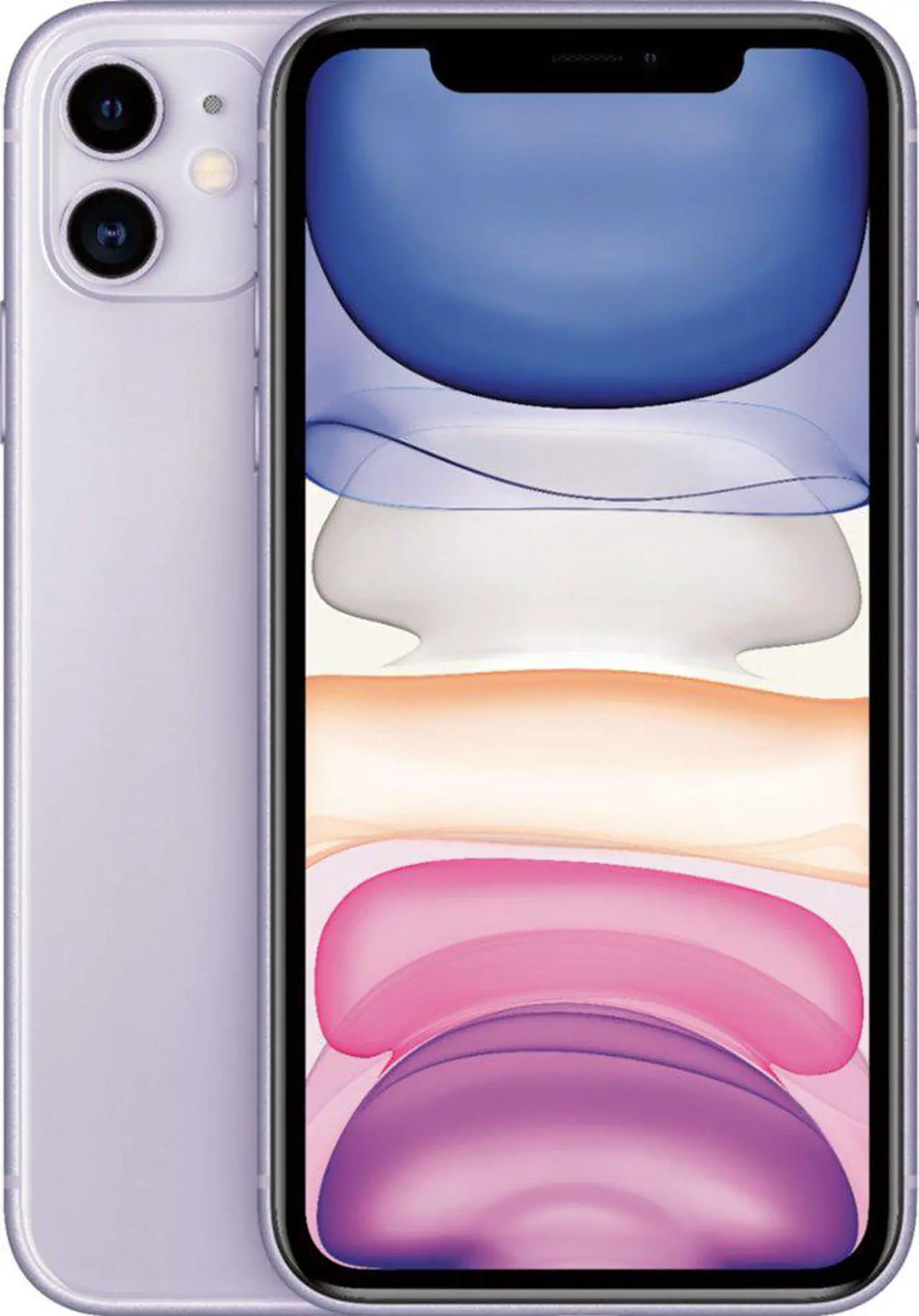 Main image of Apple iPhone 11 128GB, Refurbished Unlocked Cell Phone, Purple - Very Good Condition (Grade B)
